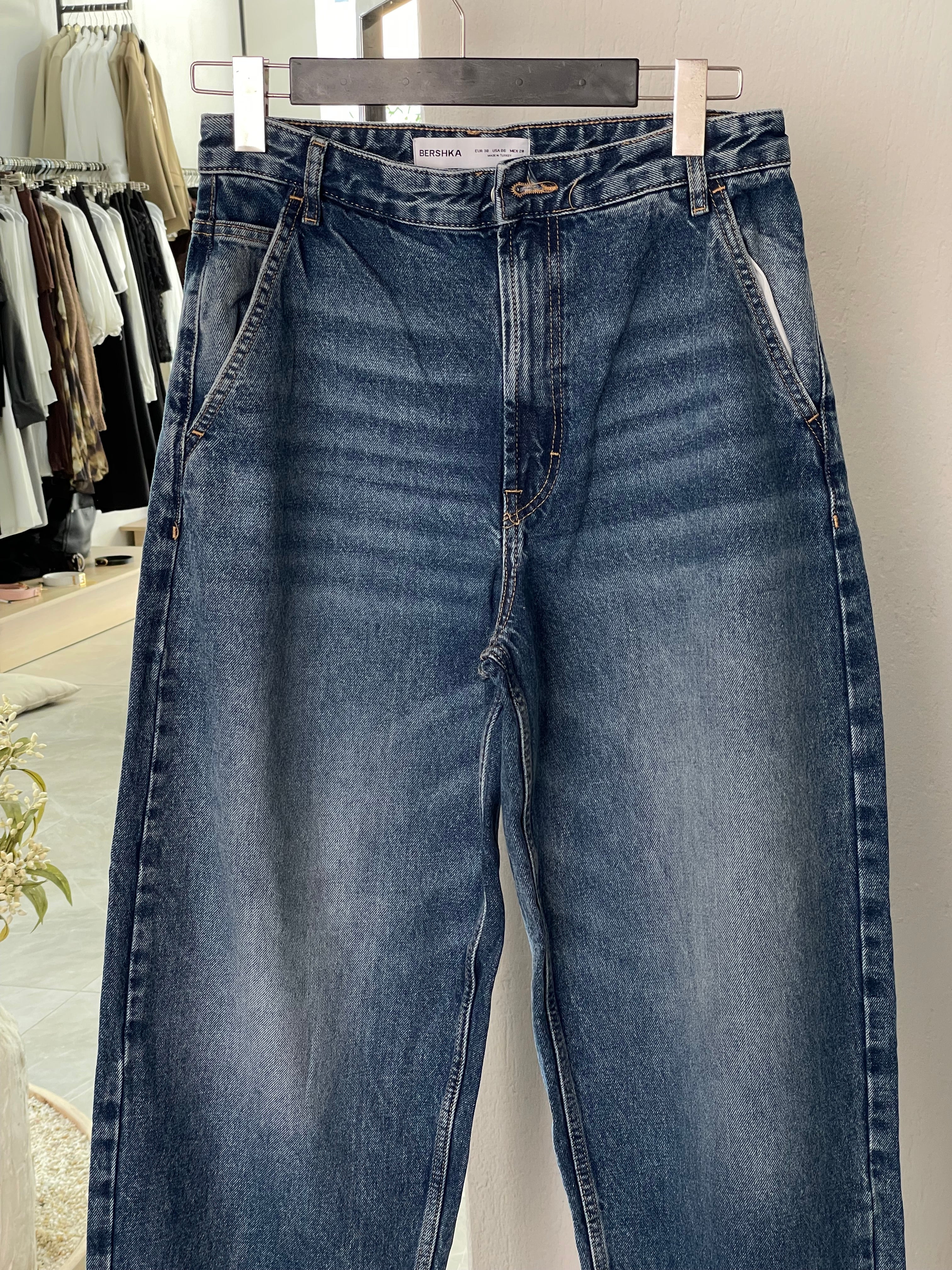 Marka Mavi Eskitme Detay Jean