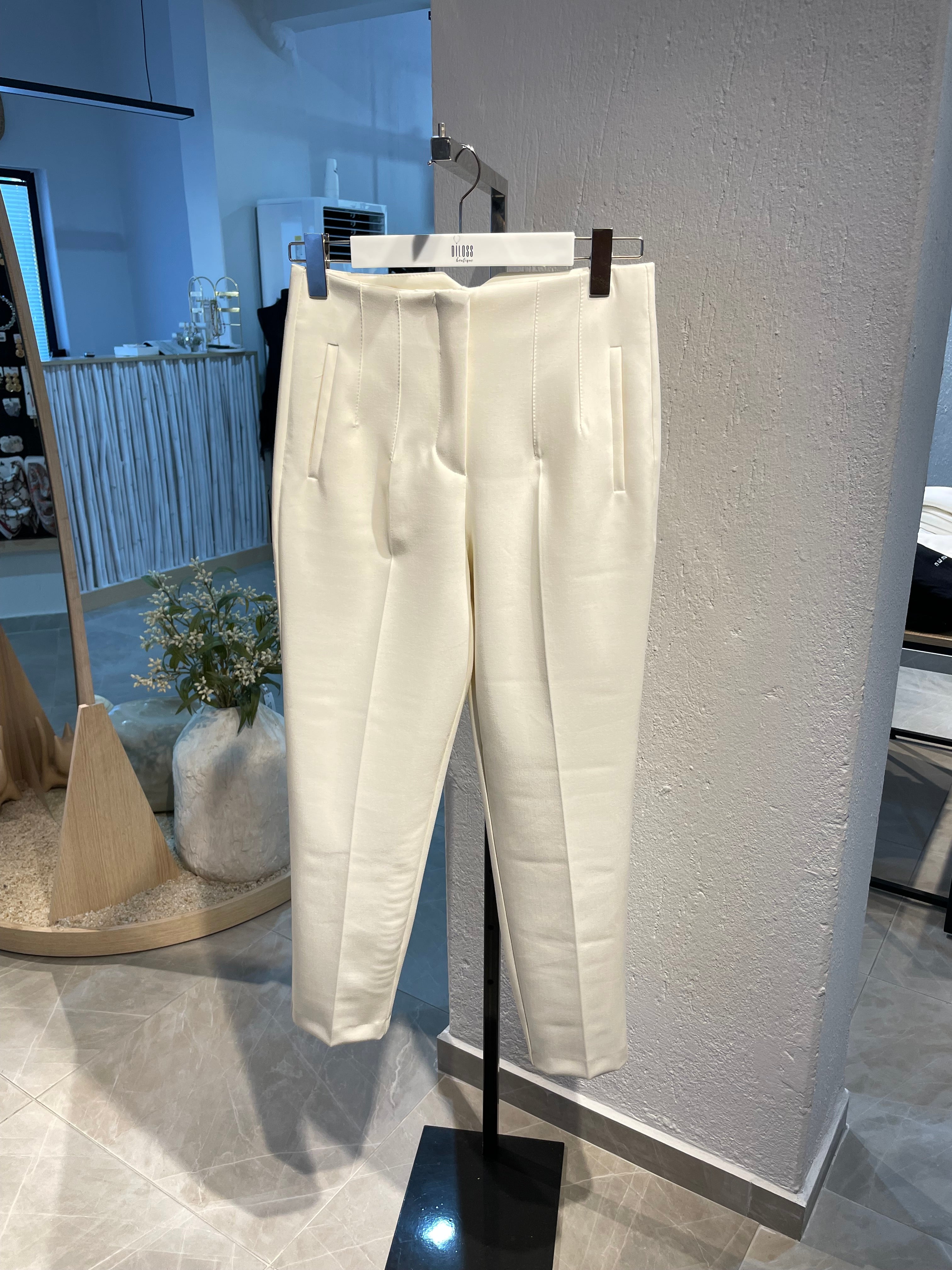 Havuç Düz Kesim Klasik Pantolon