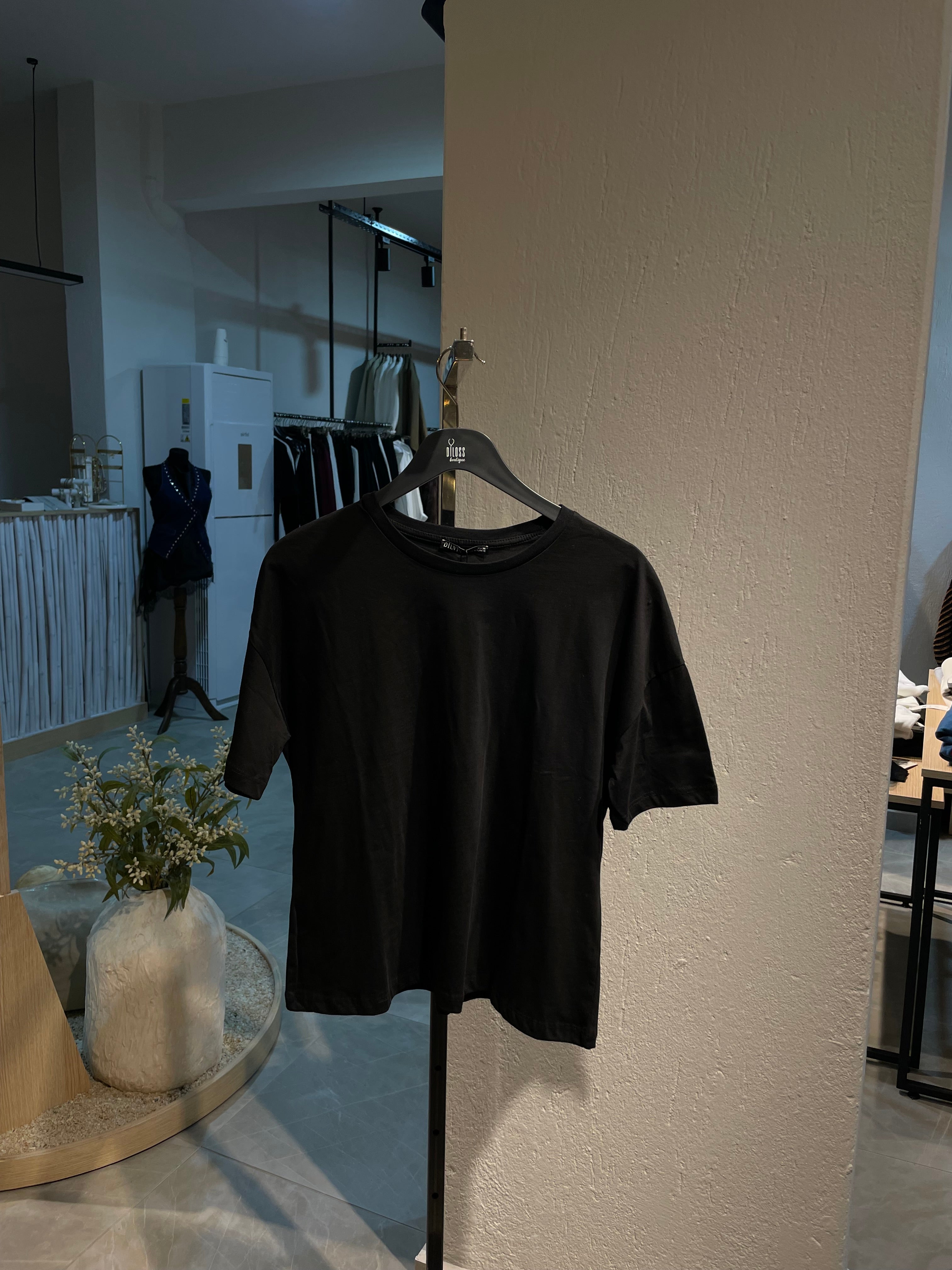 Basic Siyah Tshirt