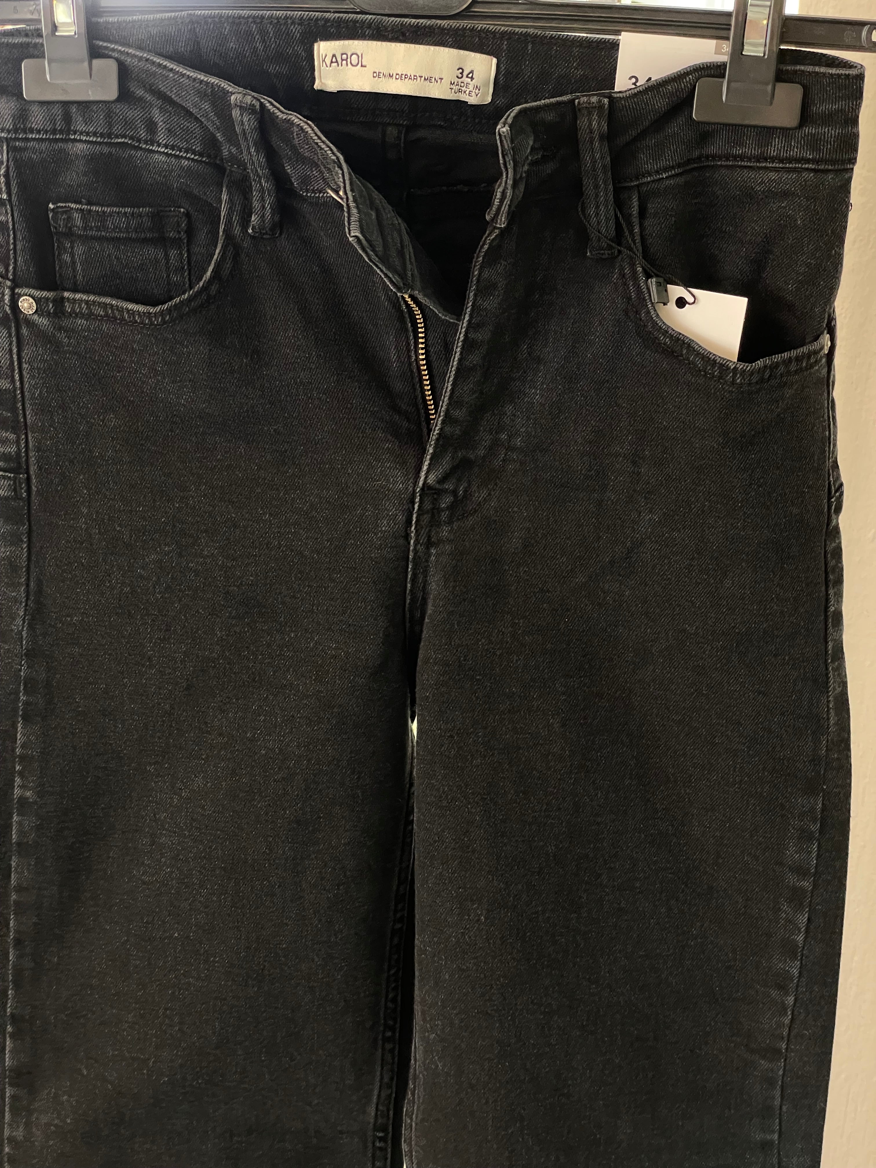 Füme Düz Kesim Push Up Jean