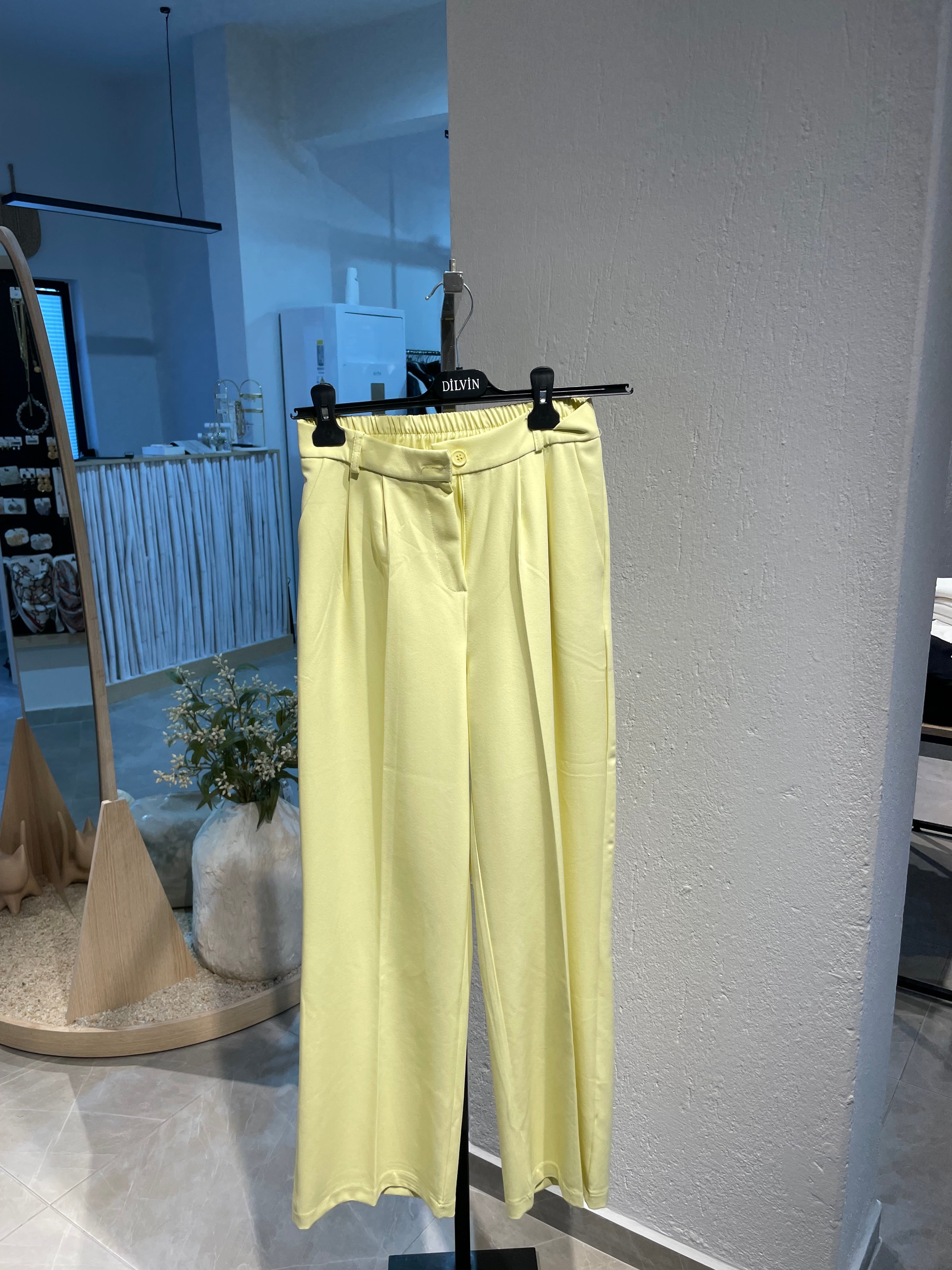 Kısa Kollu Alt-Üst Sarı Takım