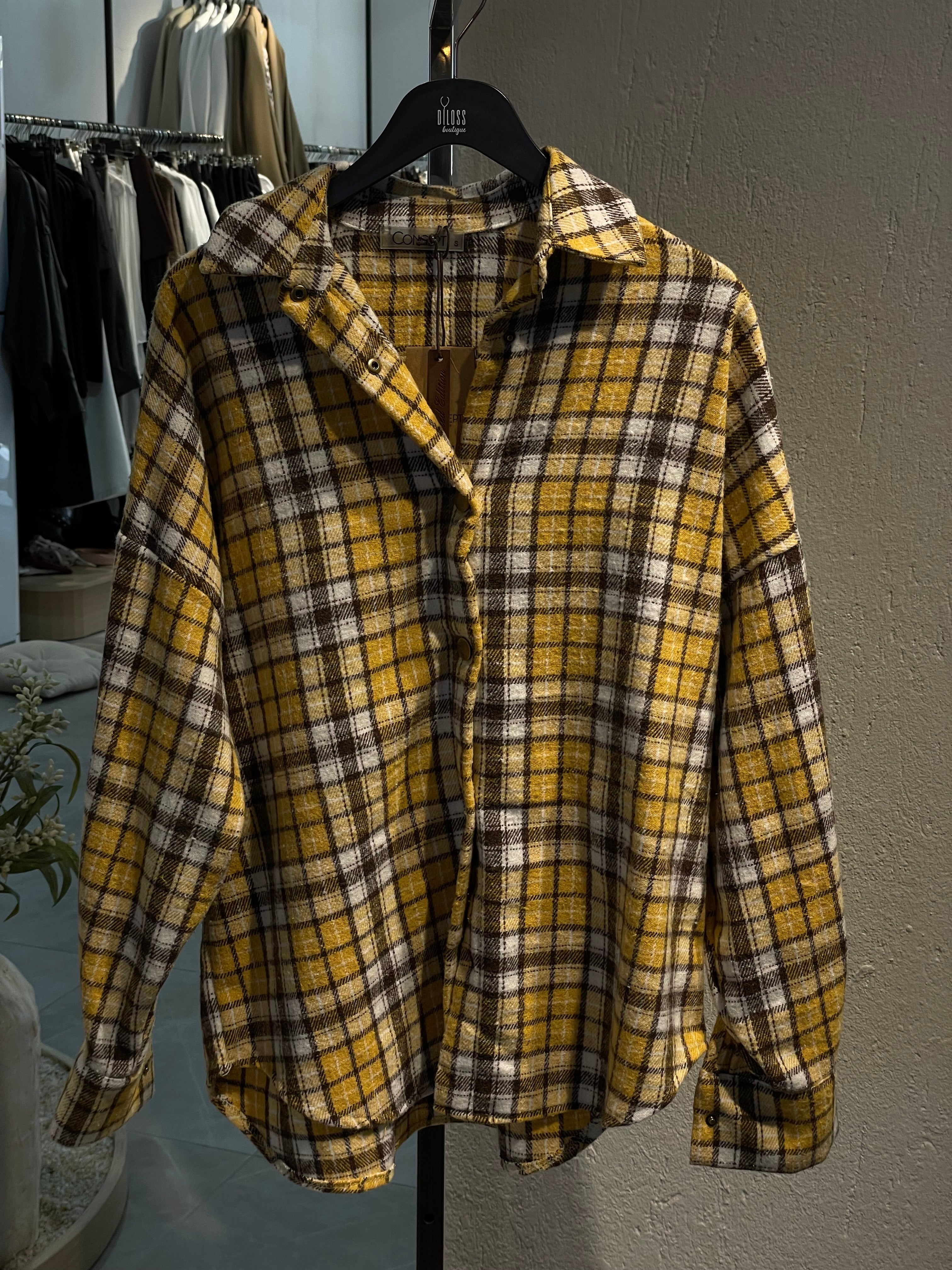 Kalın Kumaş Oduncu Gömlek