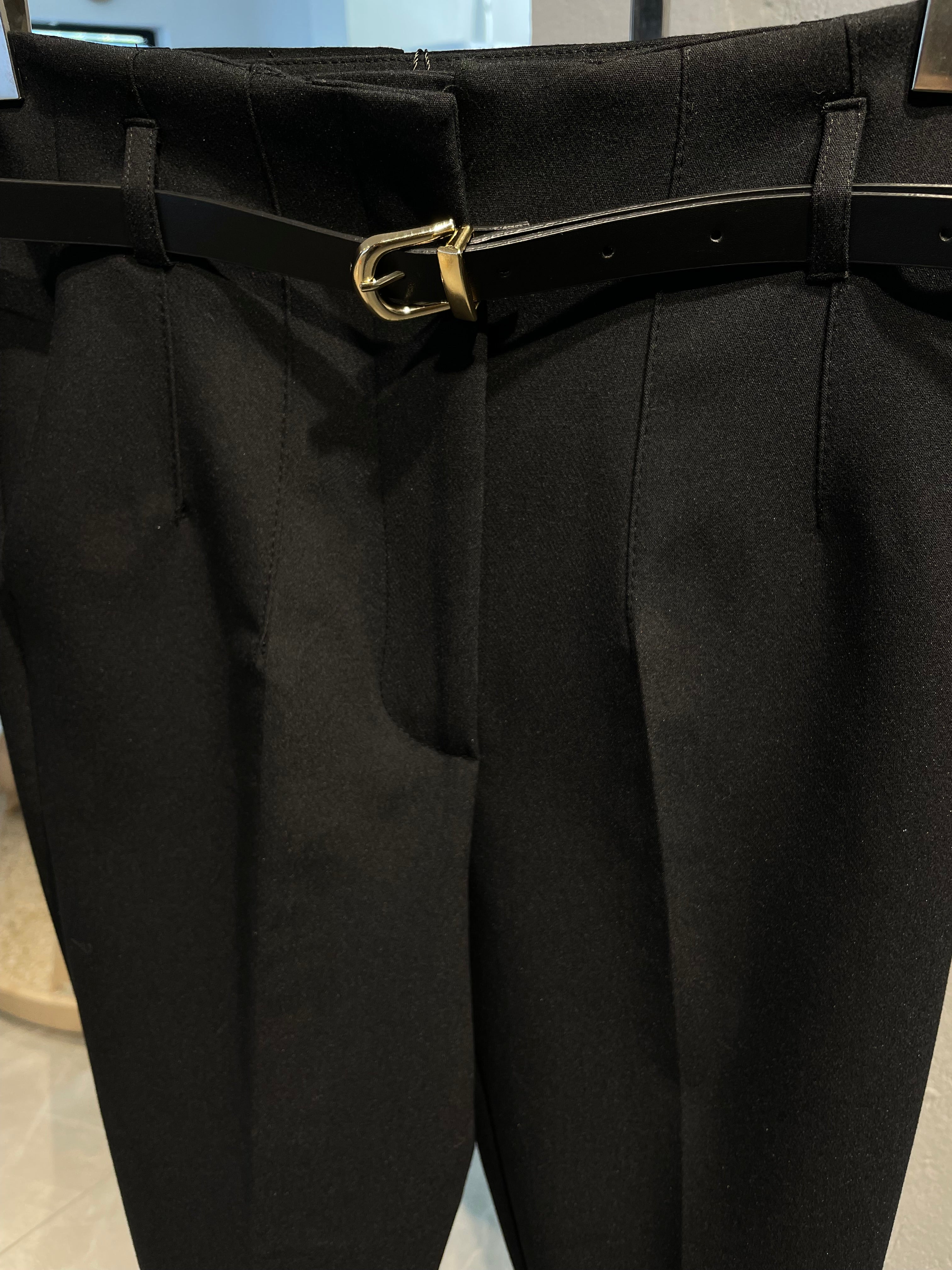 Kemerli Havuç Pantalon