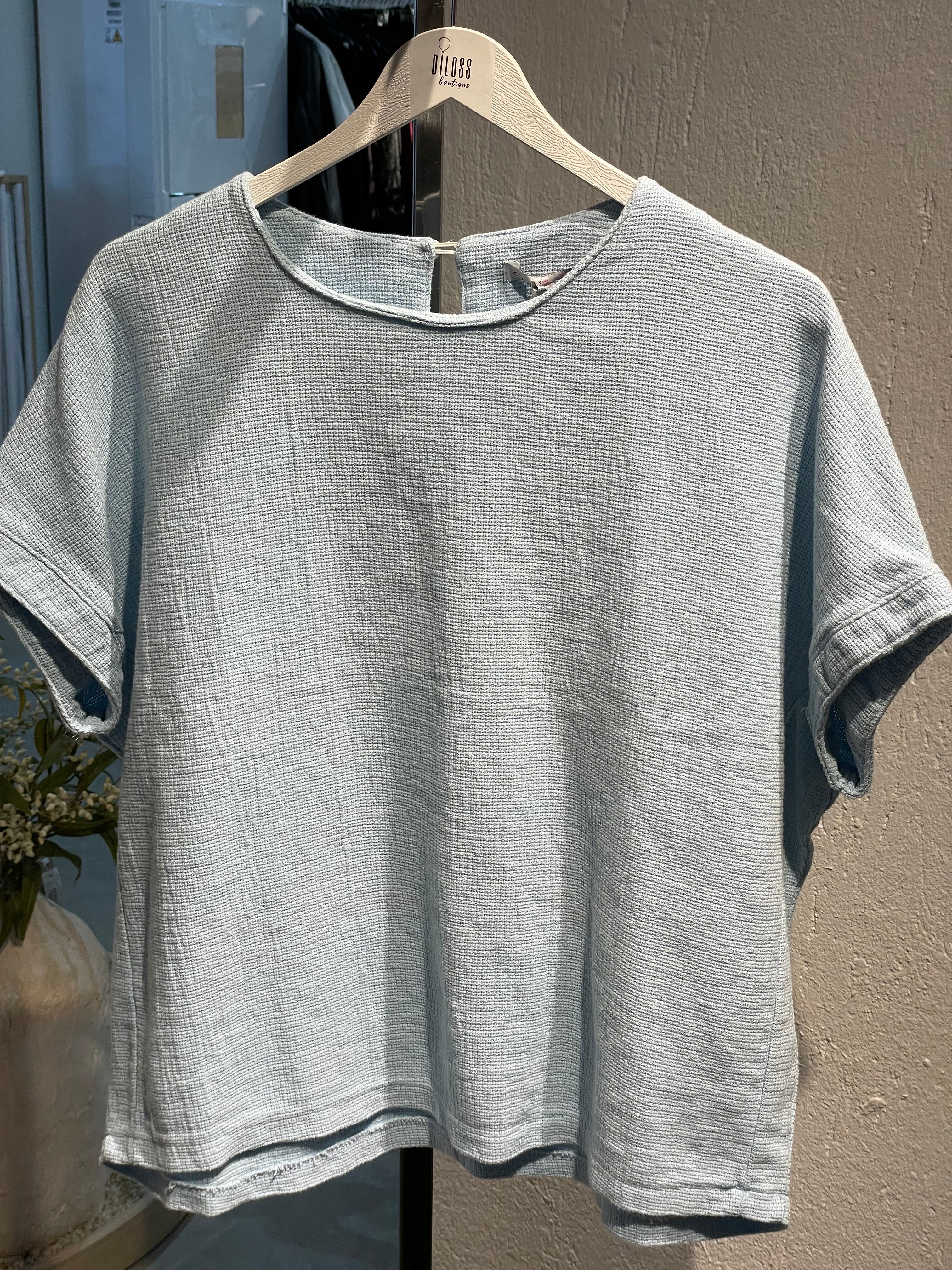 Bebek Mavisi Alt-Üst Kısa Kollu Takım