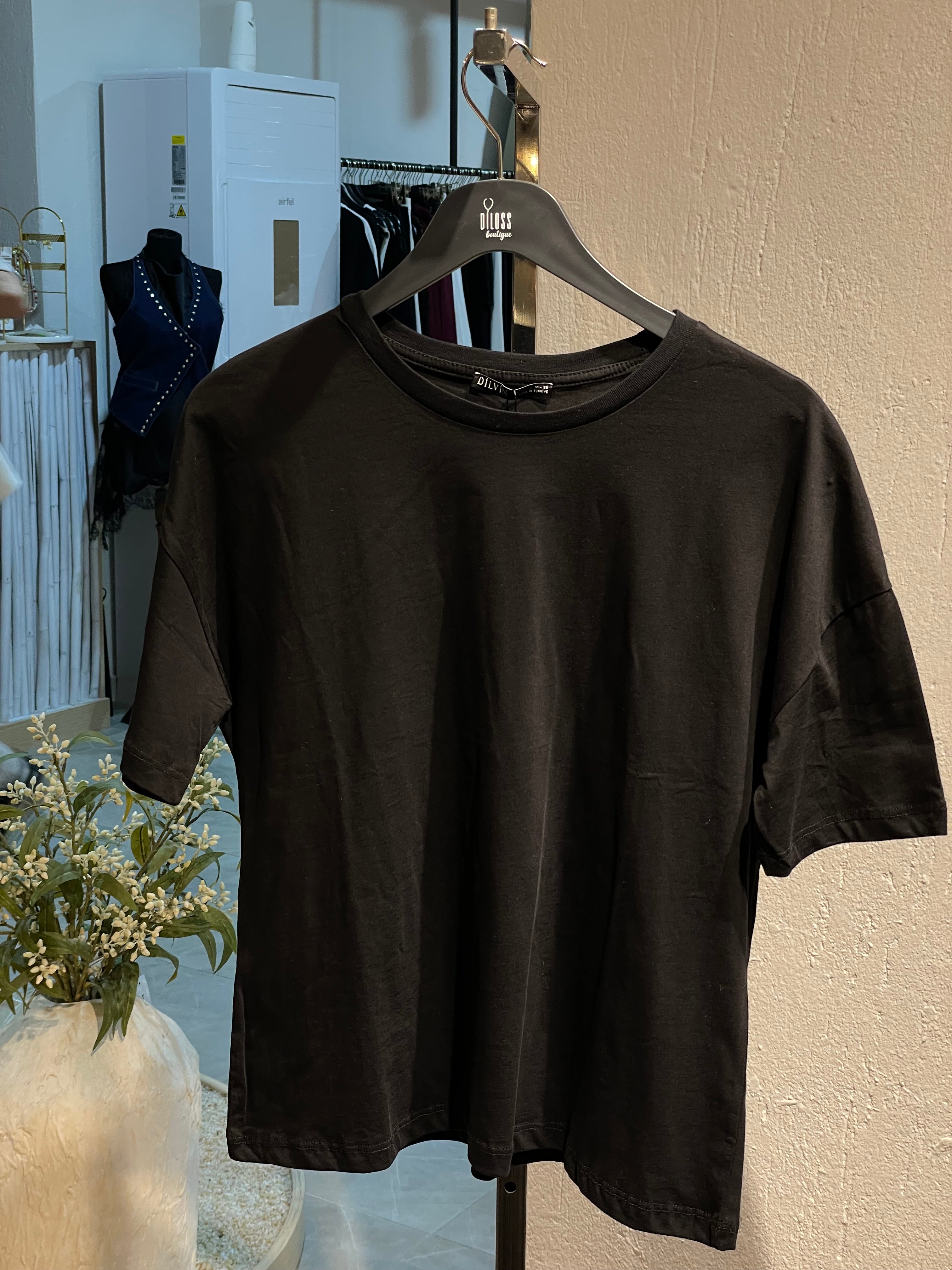 Basic Siyah Tshirt