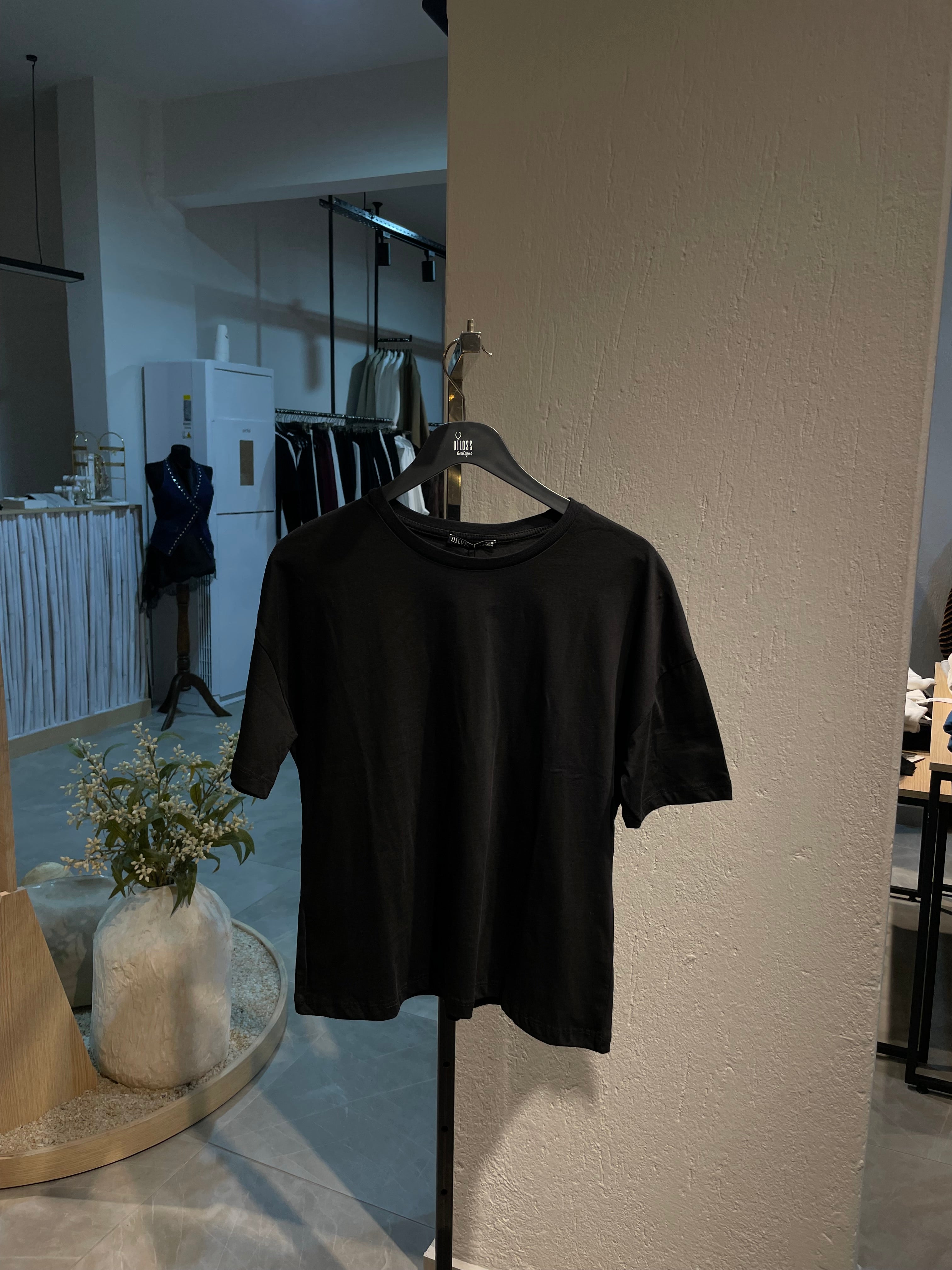 Basic Siyah Tshirt