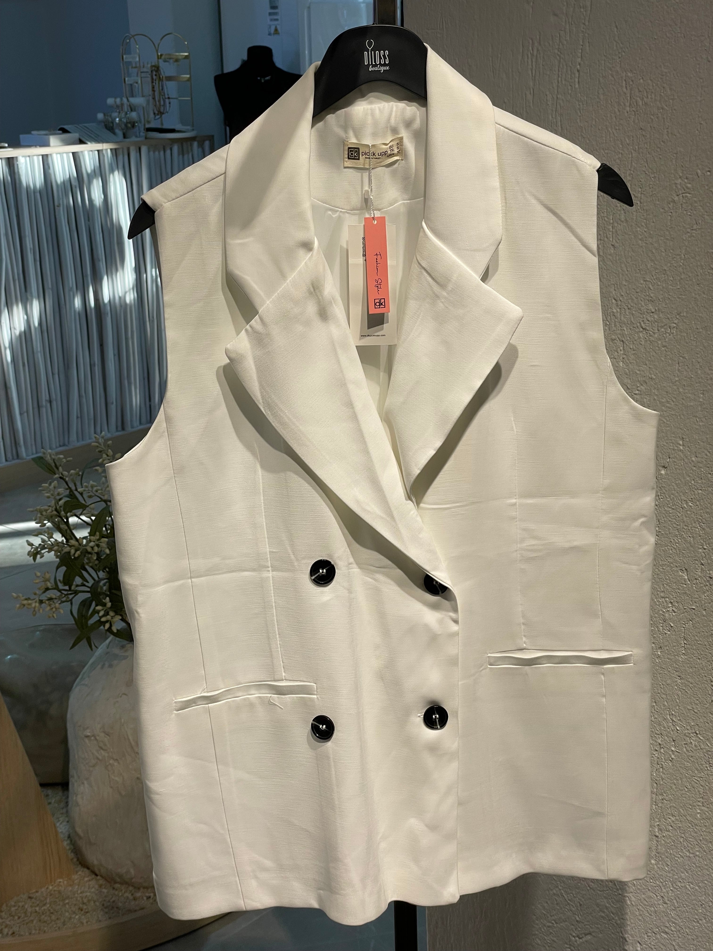 Oversize Alt-Üst Yelekli Takım