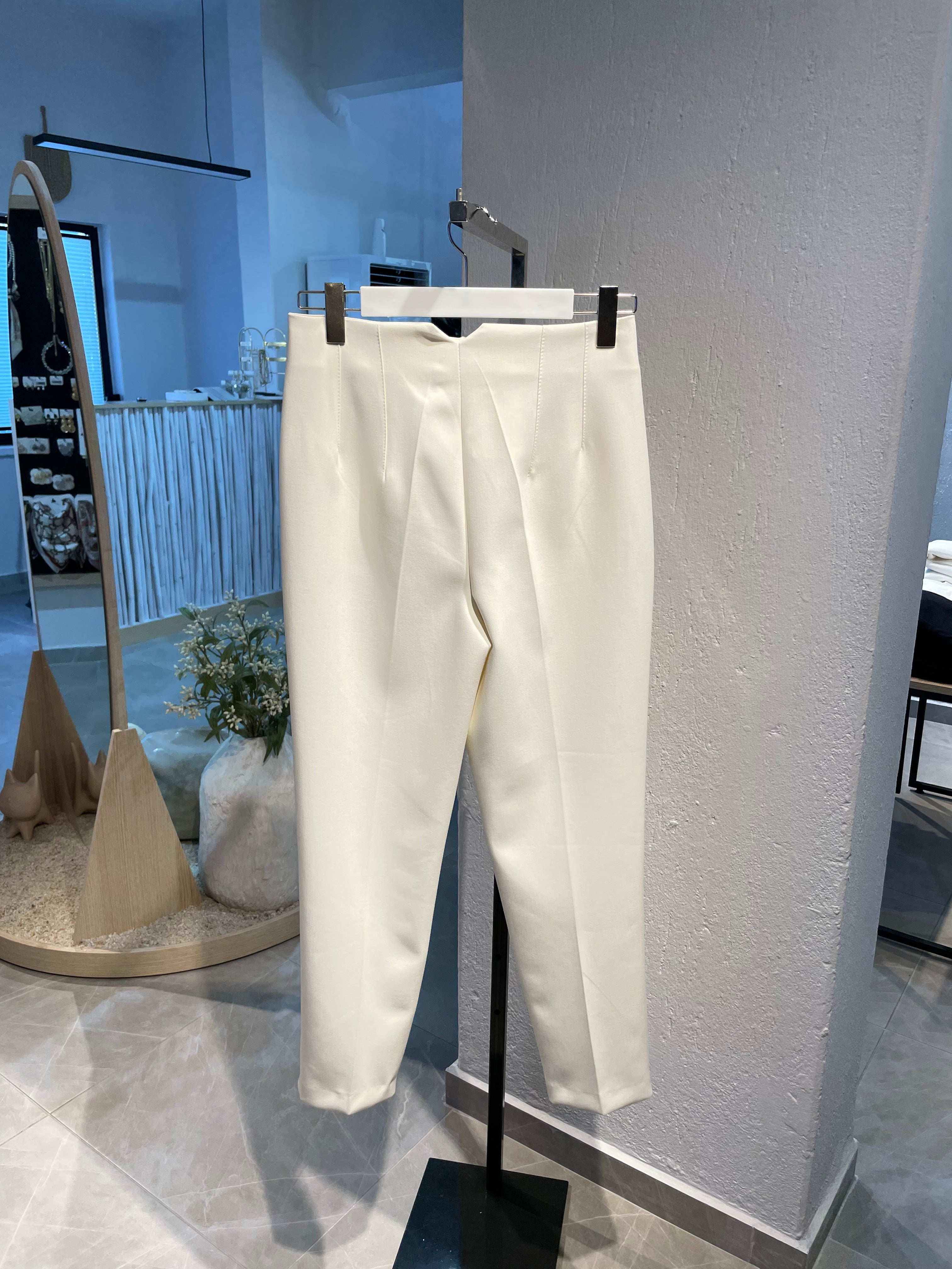 Havuç Düz Kesim Klasik Pantolon