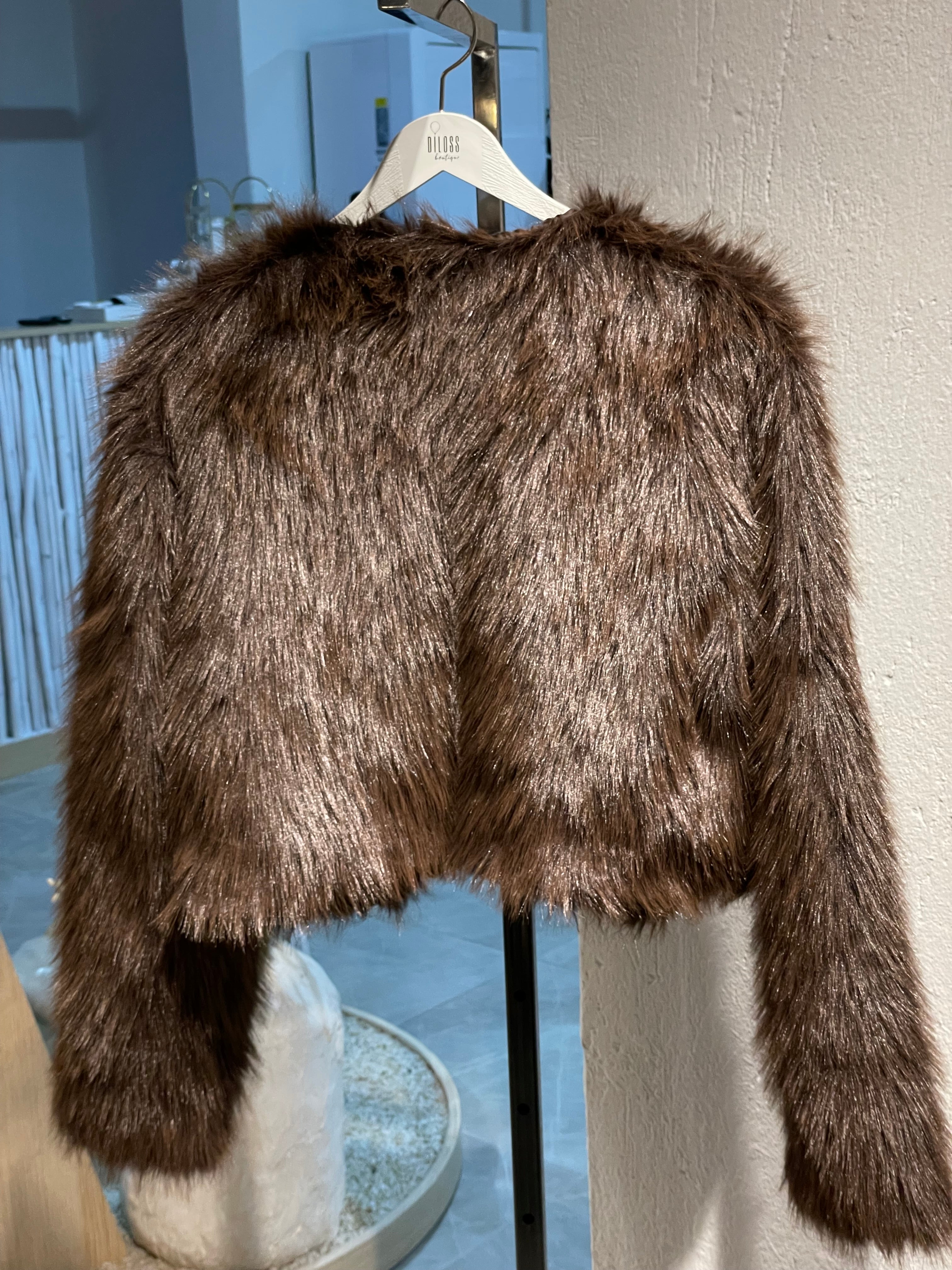 Yeni Sezon Kısa Kürk Ceket