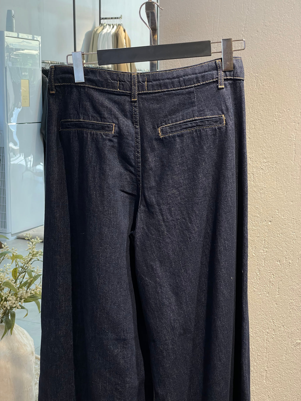 Dilvin Bol Paça Koyu Lacivert Kot Pantolon