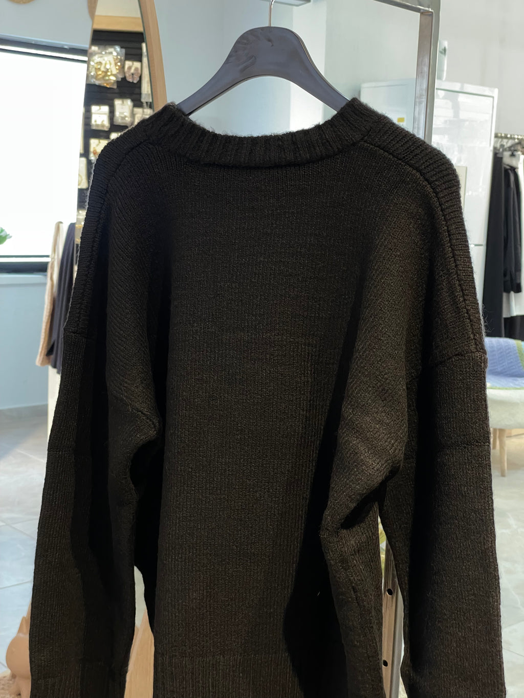 Bisiklet Yaka Triko Kazak