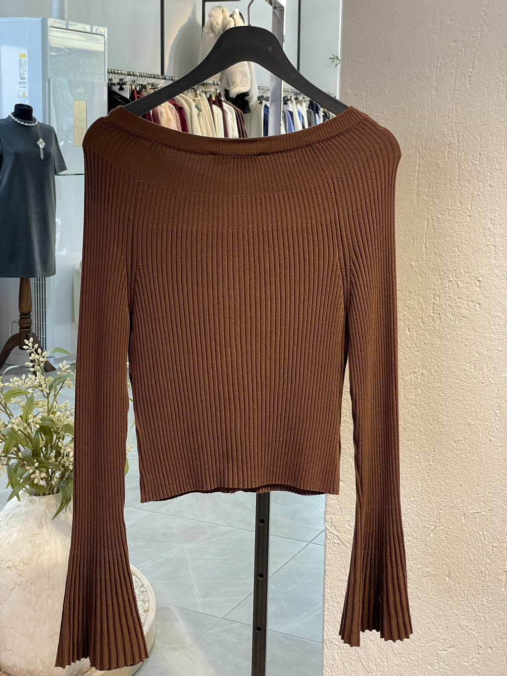 Dlvn Bisiklet Yaka İspanyol Kol Triko Hırka