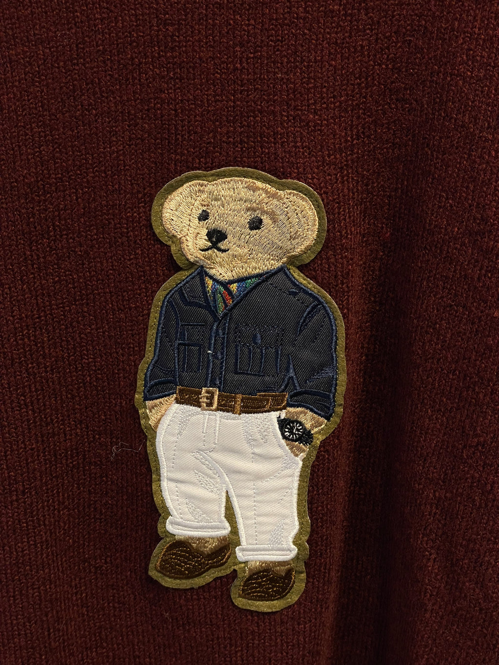 Triko Ayıcık Detay Kazak