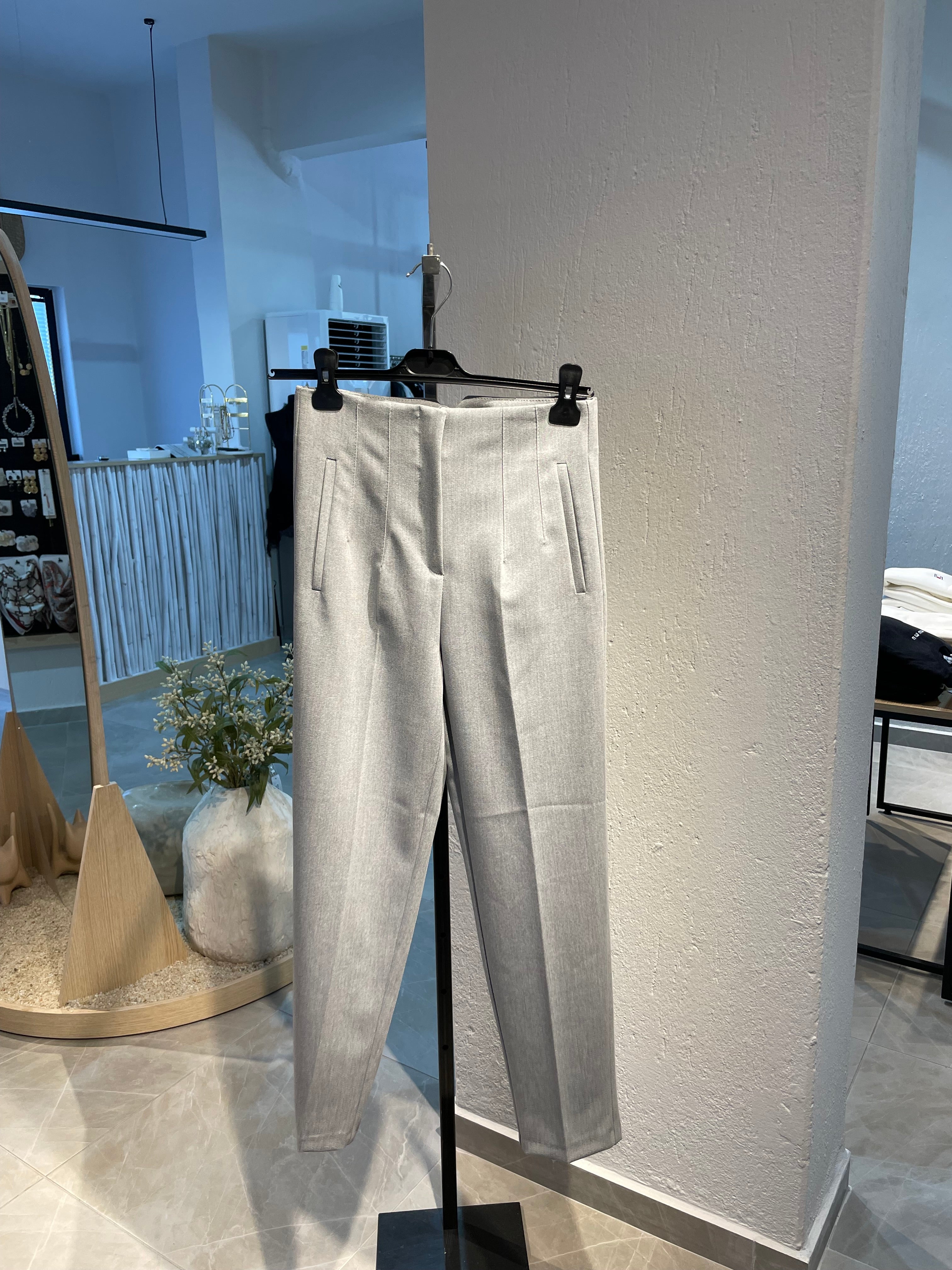 Havuç Düz Kesim Klasik Pantolon