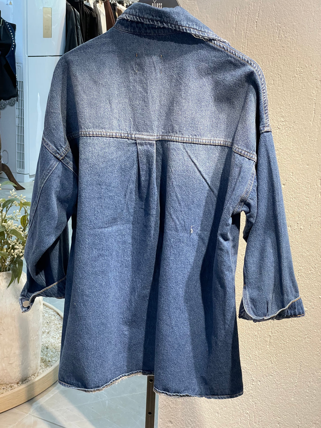 Kot Yıkamalı Gömlek