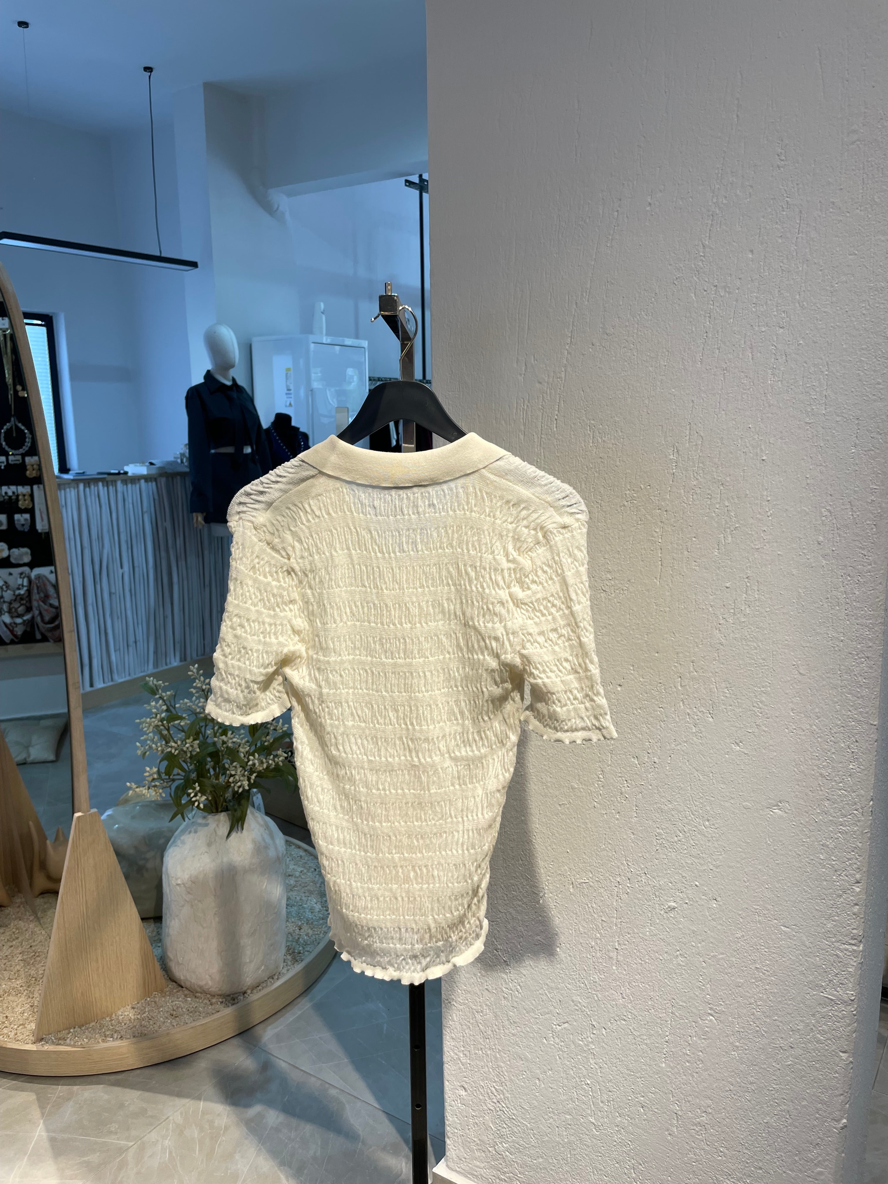 Dilvin Polo Yala Düğmeli Triko