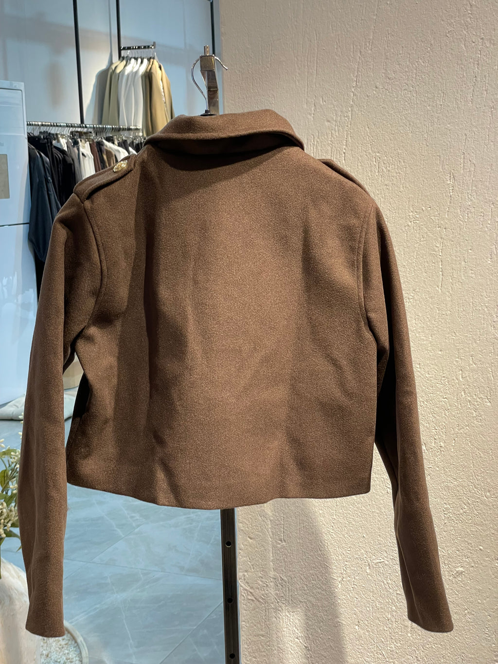 Marka Kaşe Kısa Ceket