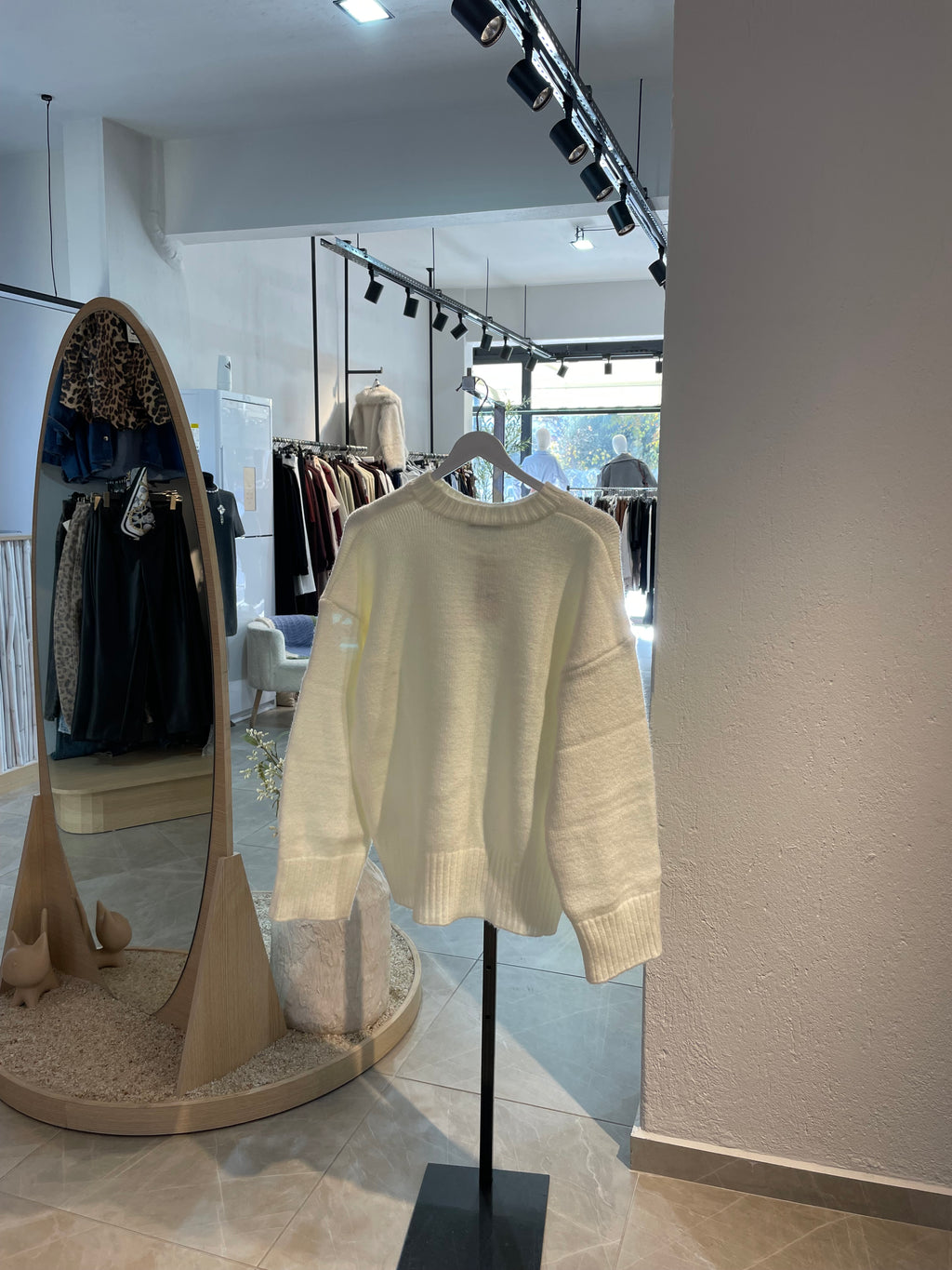 Bisiklet Yaka Triko Kazak