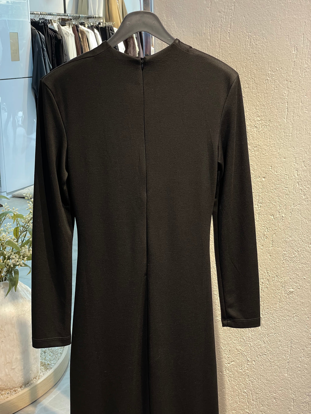 Önden Büzgülü Uzun Davet Elbisesi