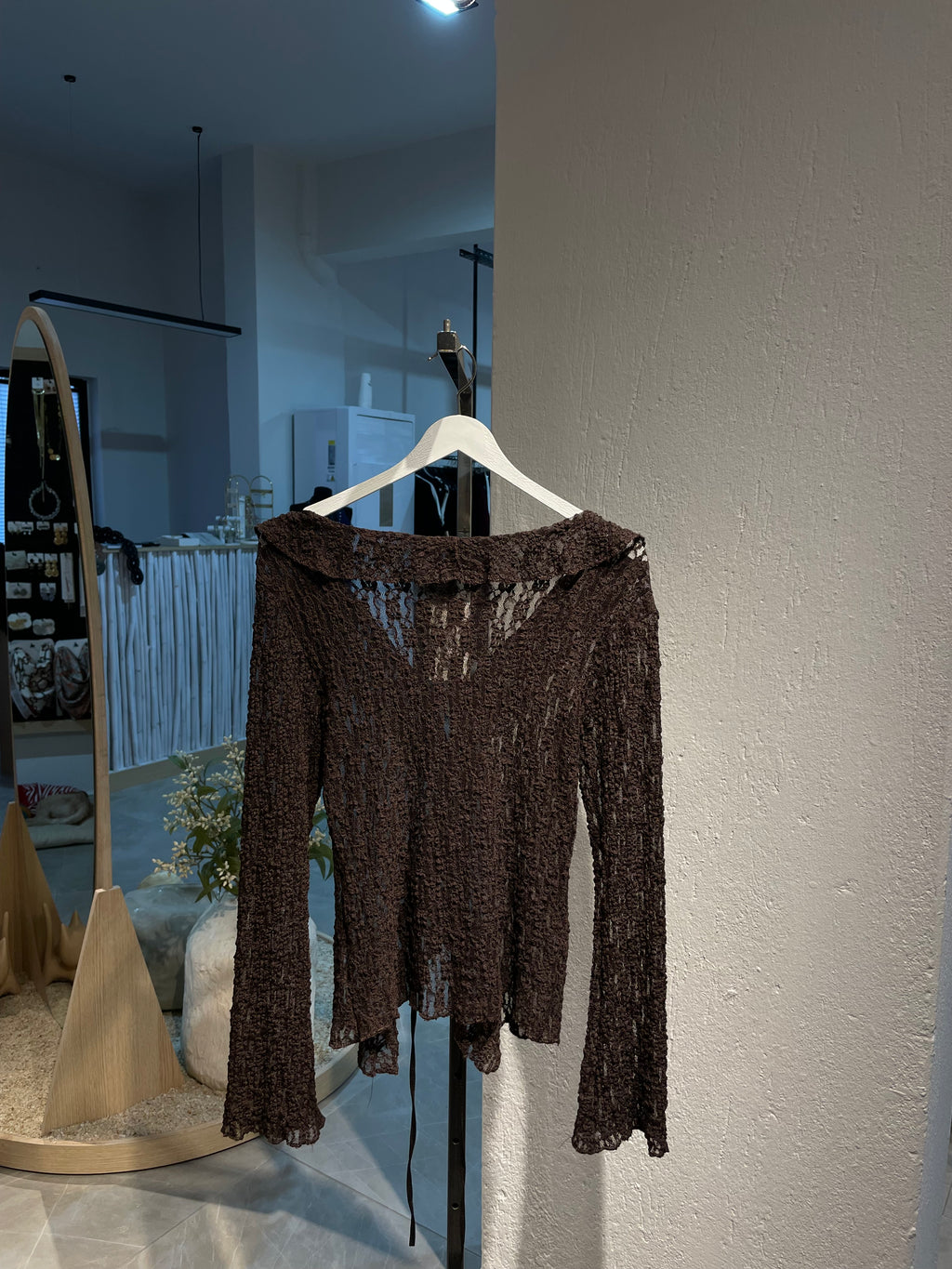 Dantelli Bohem Bağlamalı Üst