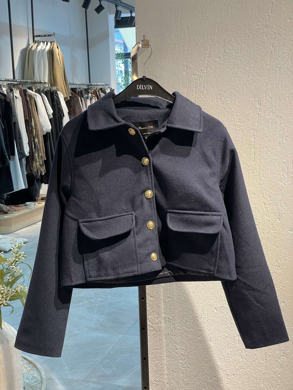 Marka Kaşe Kısa Ceket