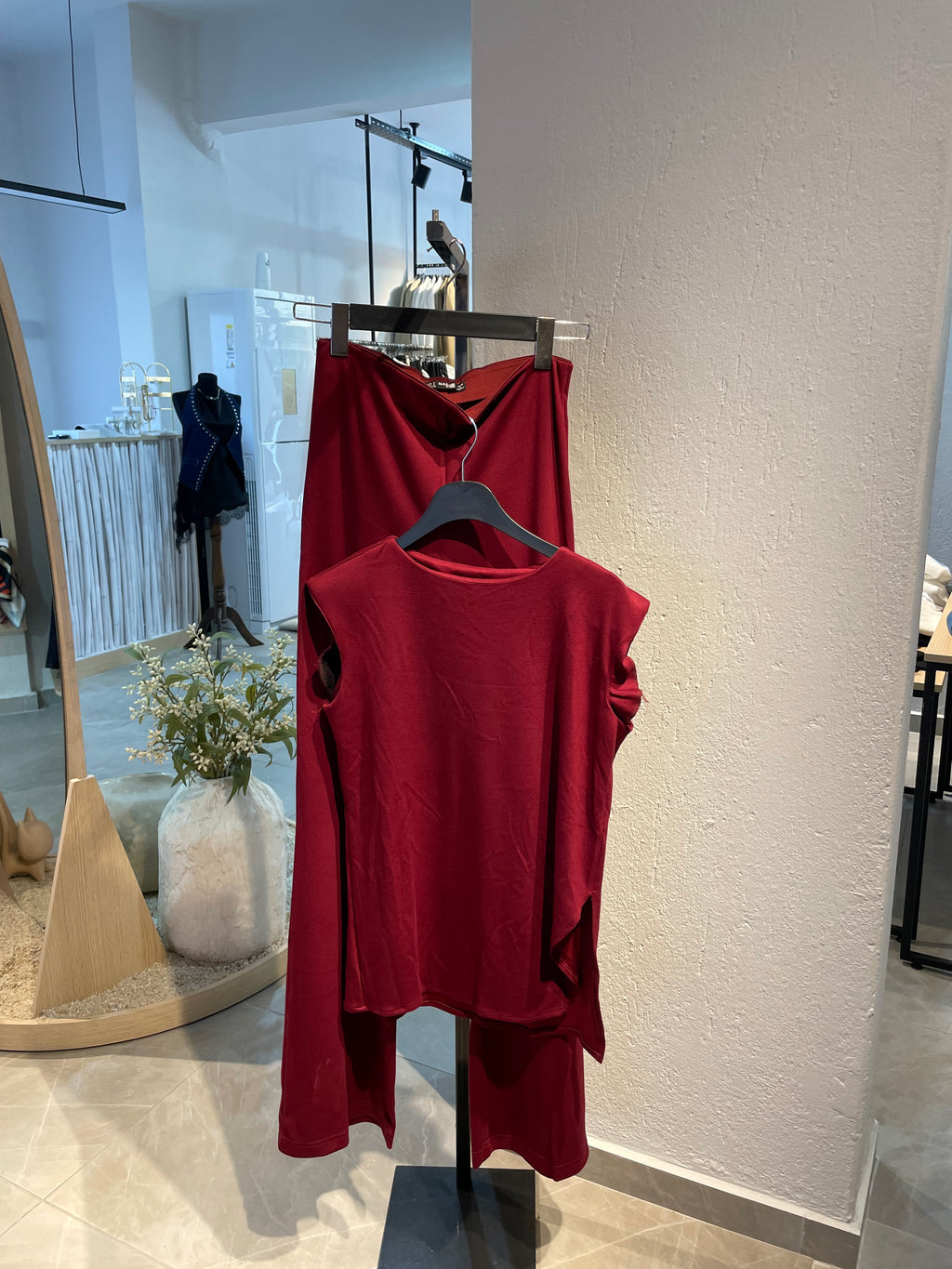 Rahat kumaş Kısa Kollu Alt-Üst Takım