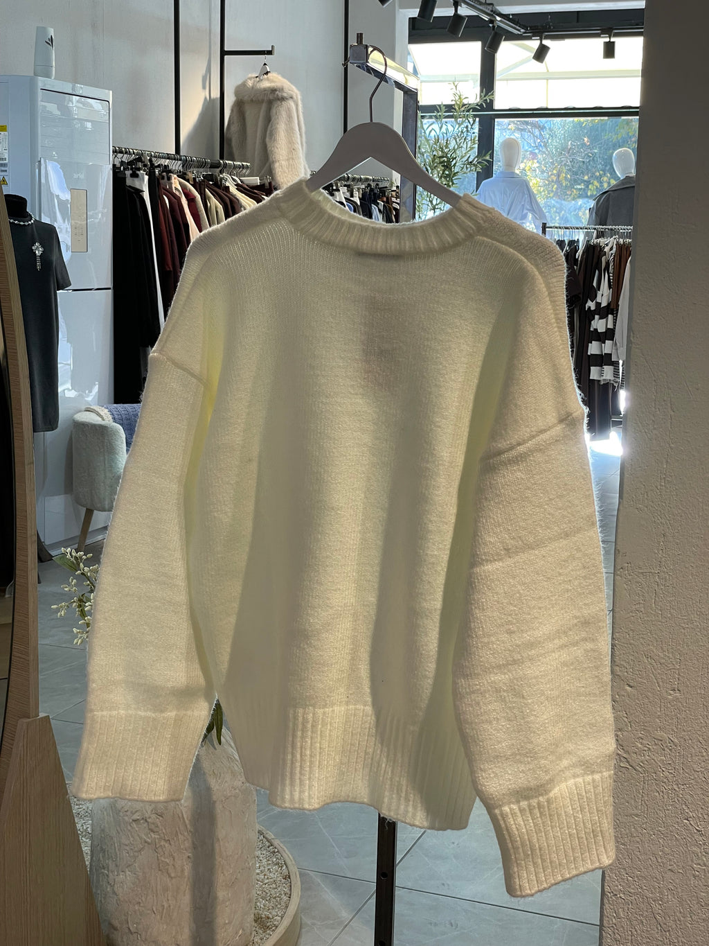 Bisiklet Yaka Triko Kazak