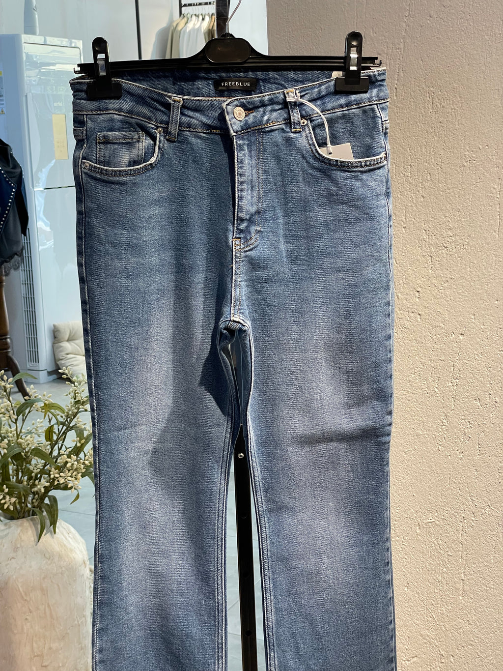 Düz Kesim Denim Jean