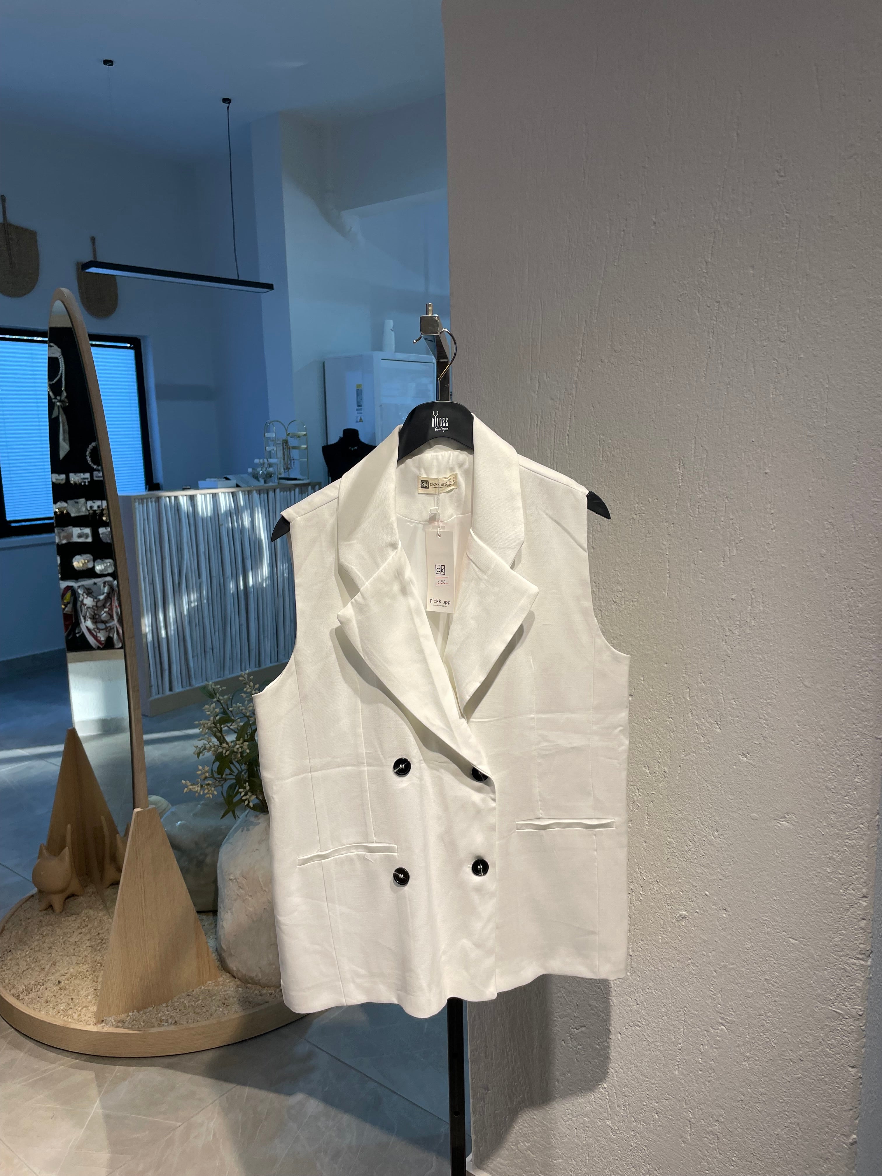 Oversize Alt-Üst Yelekli Takım