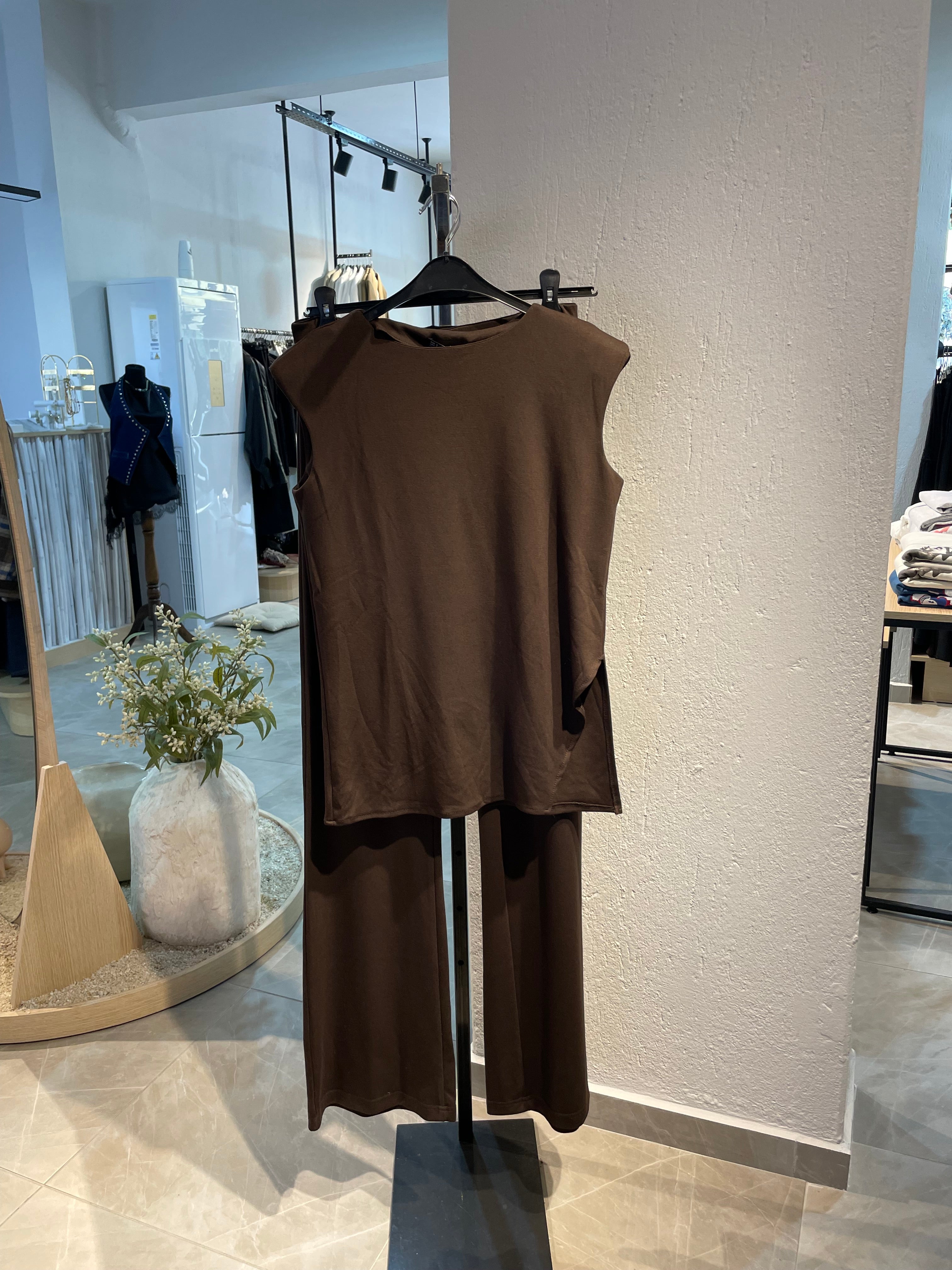 Rahat kumaş Kısa Kollu Alt-Üst Takım