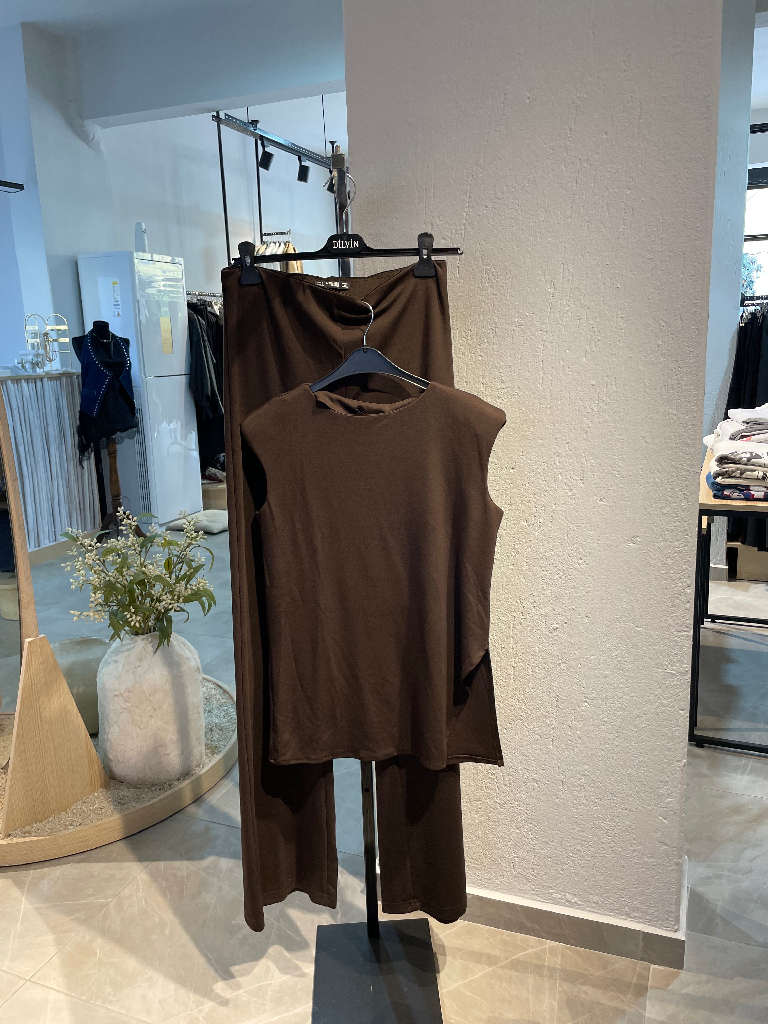 Rahat kumaş Kısa Kollu Alt-Üst Takım