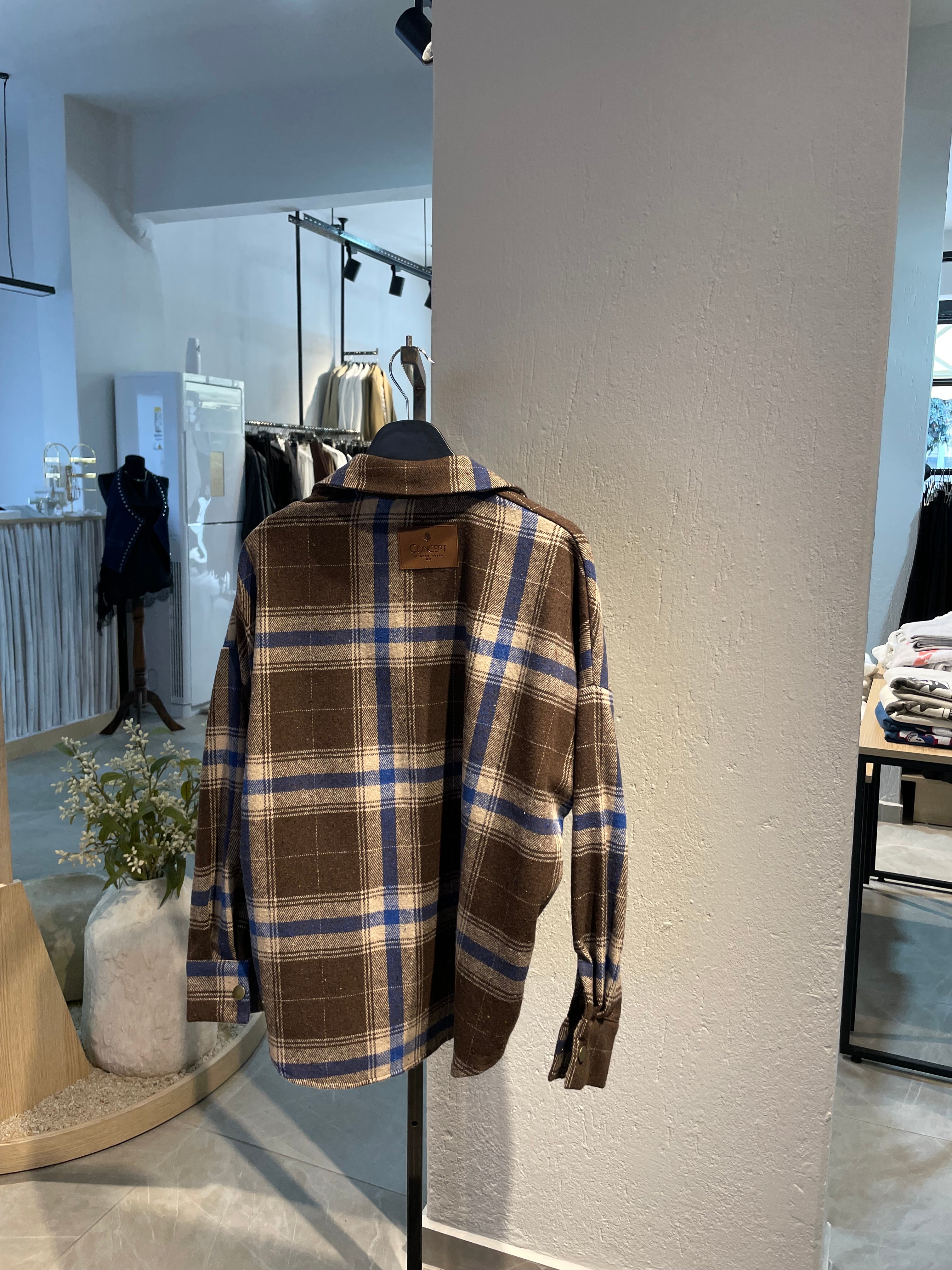 Kalın Kumaş Oduncu Gömlek