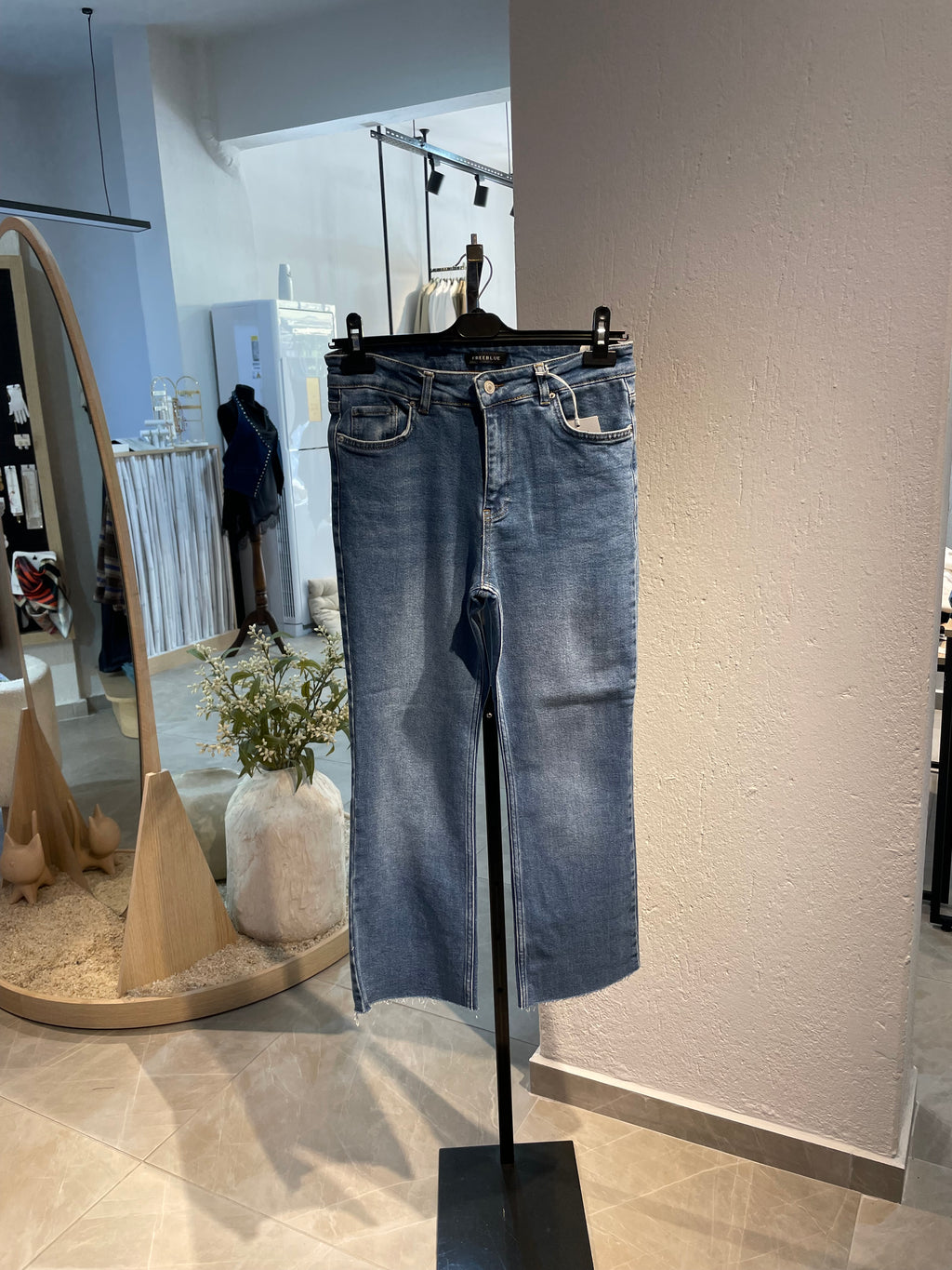 Düz Kesim Denim Jean