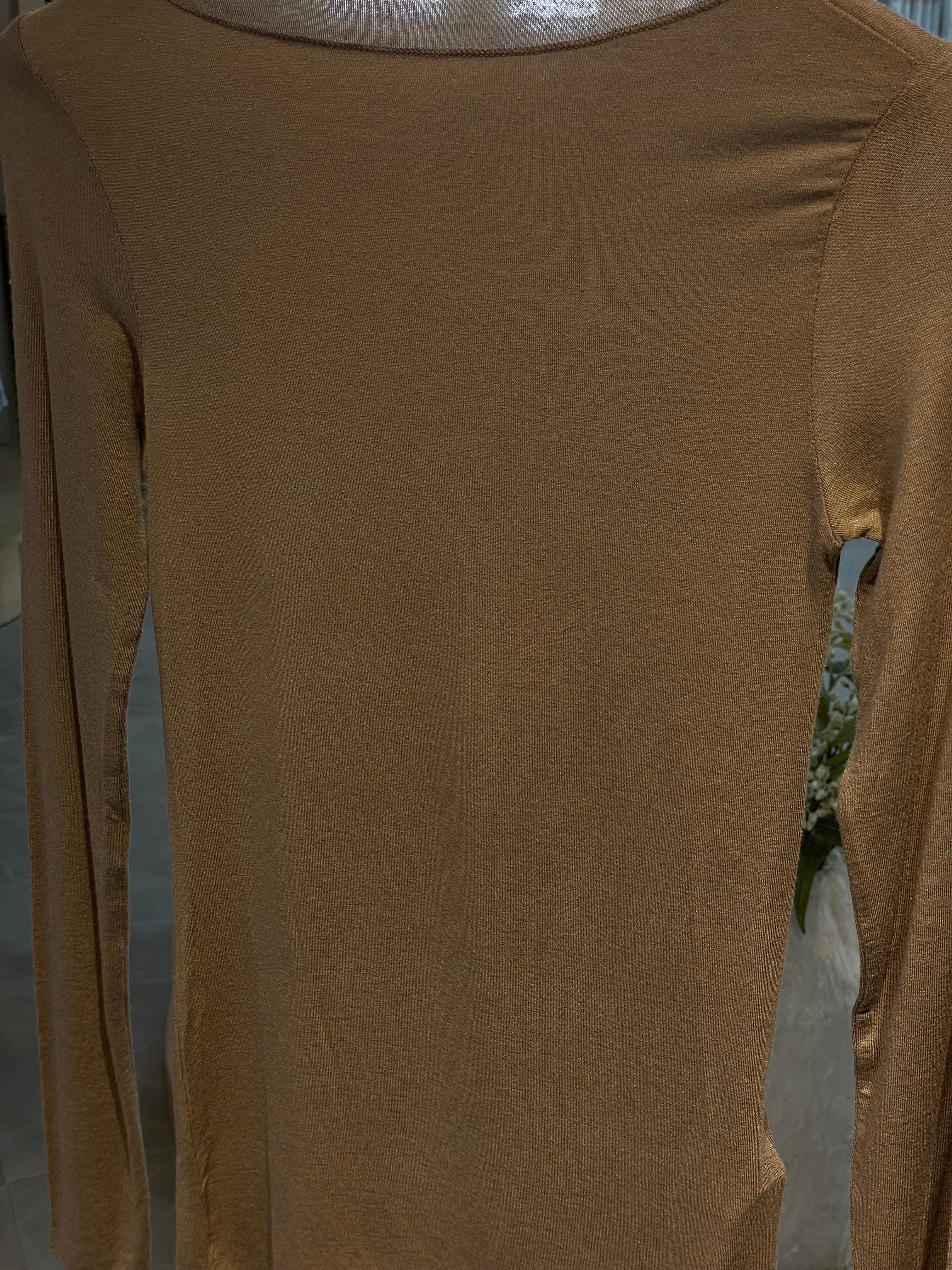 Dlvn Kayık Yaka Modal Kaşmir Ultra Hafif Bluz