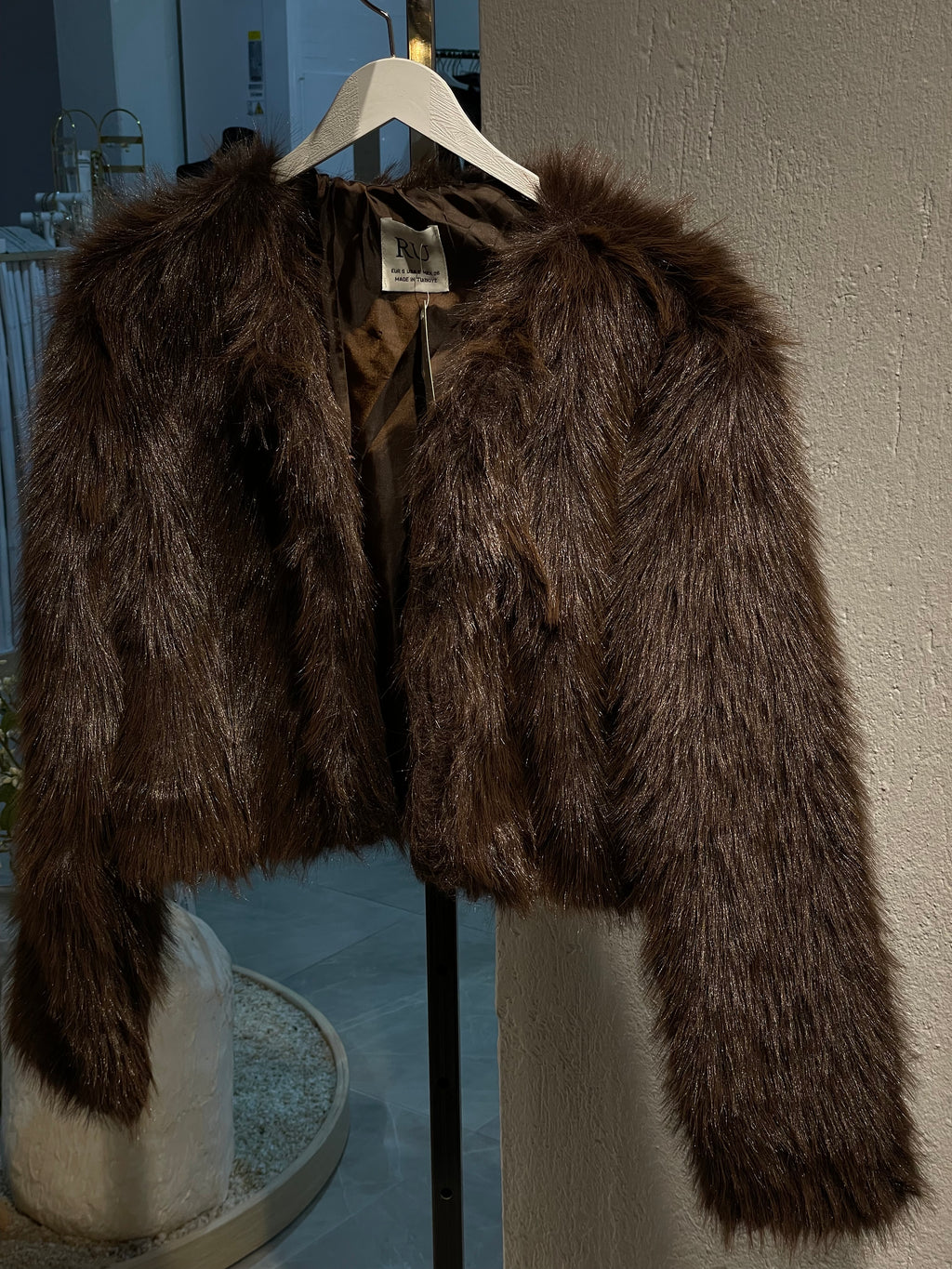 Yeni Sezon Kısa Kürk Ceket