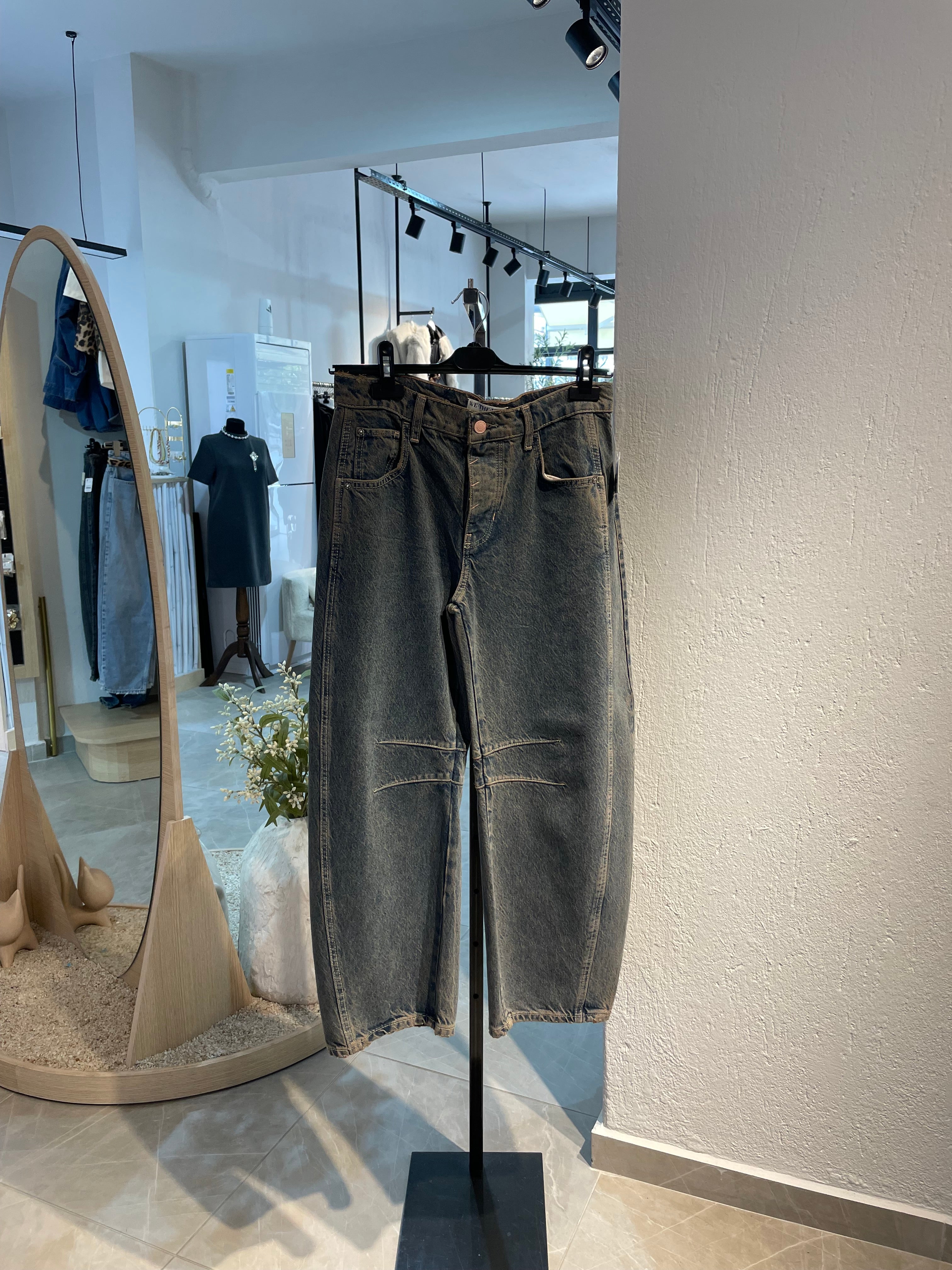 Marka Eskitmeli Balon Kesim Pantolon