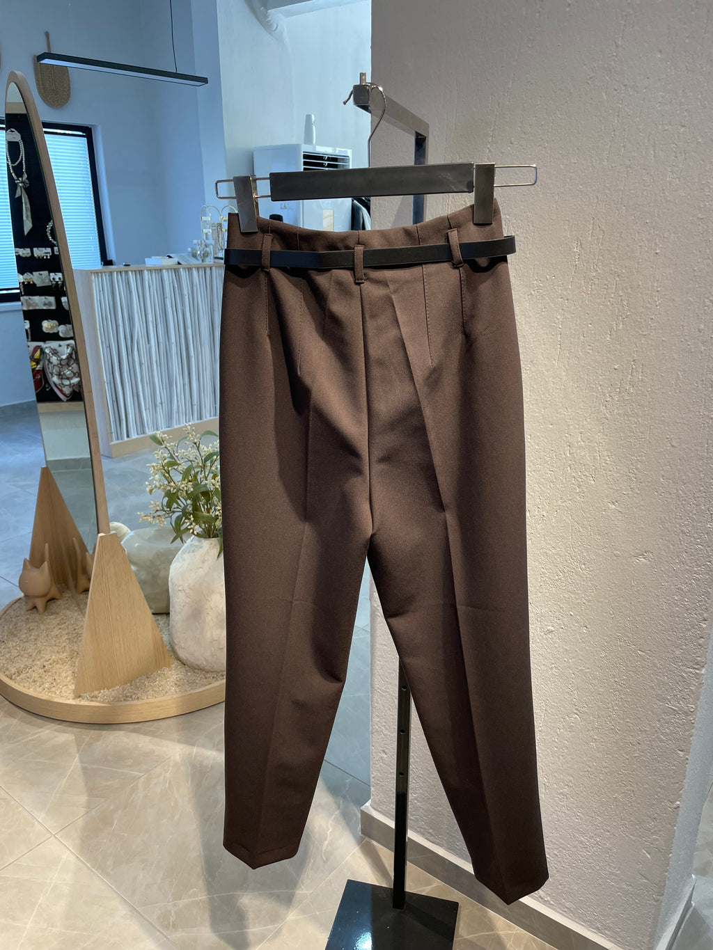 Kemerli Havuç Pantalon