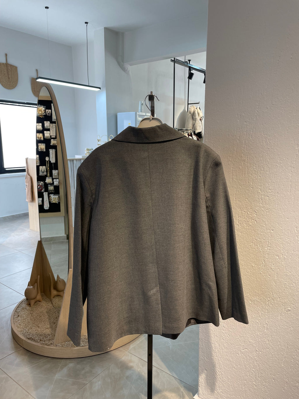 Antrasit Blazer Ceket