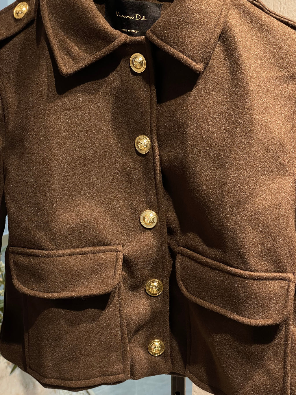 Marka Kaşe Kısa Ceket