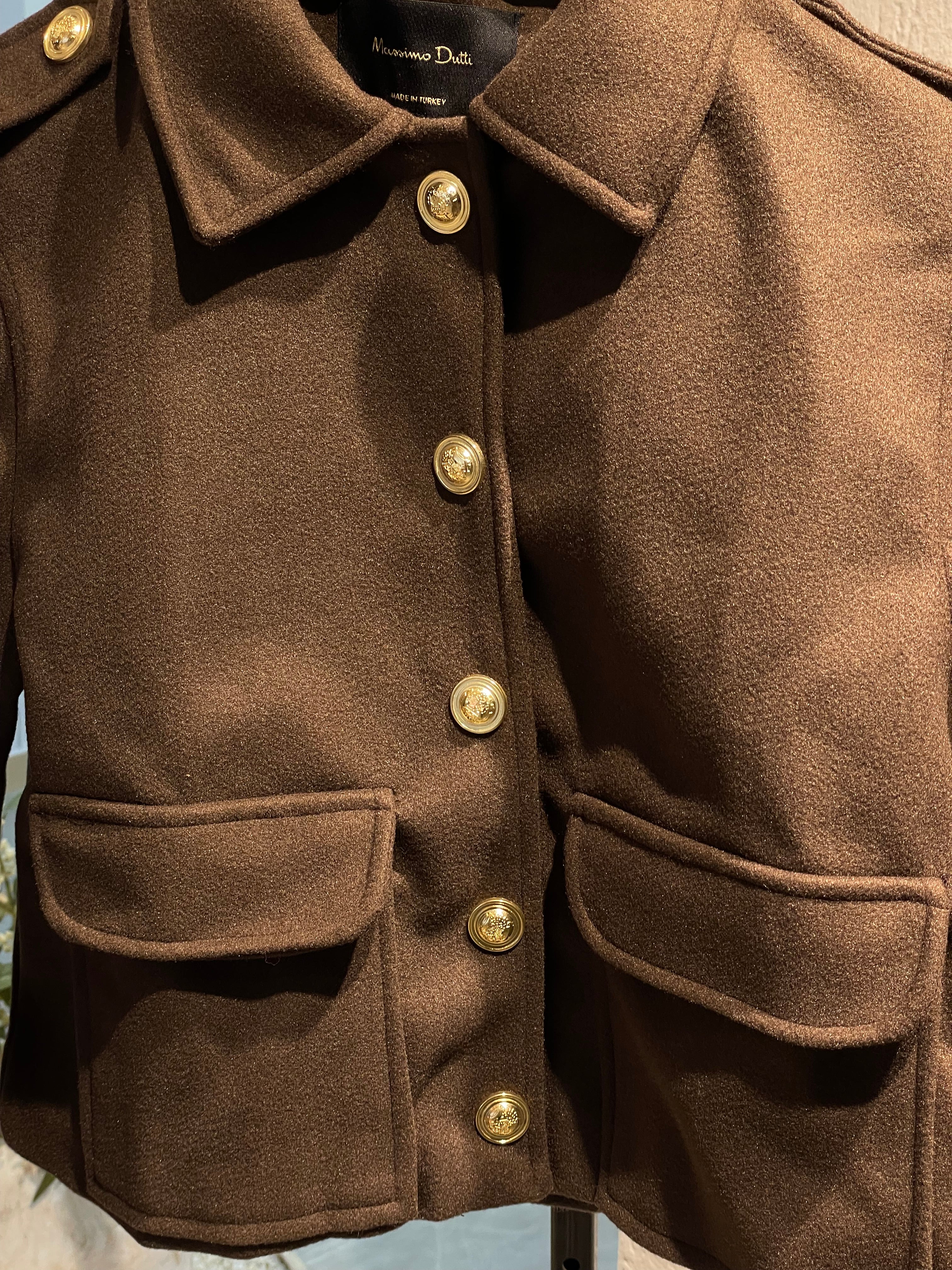 Marka Kaşe Kısa Ceket