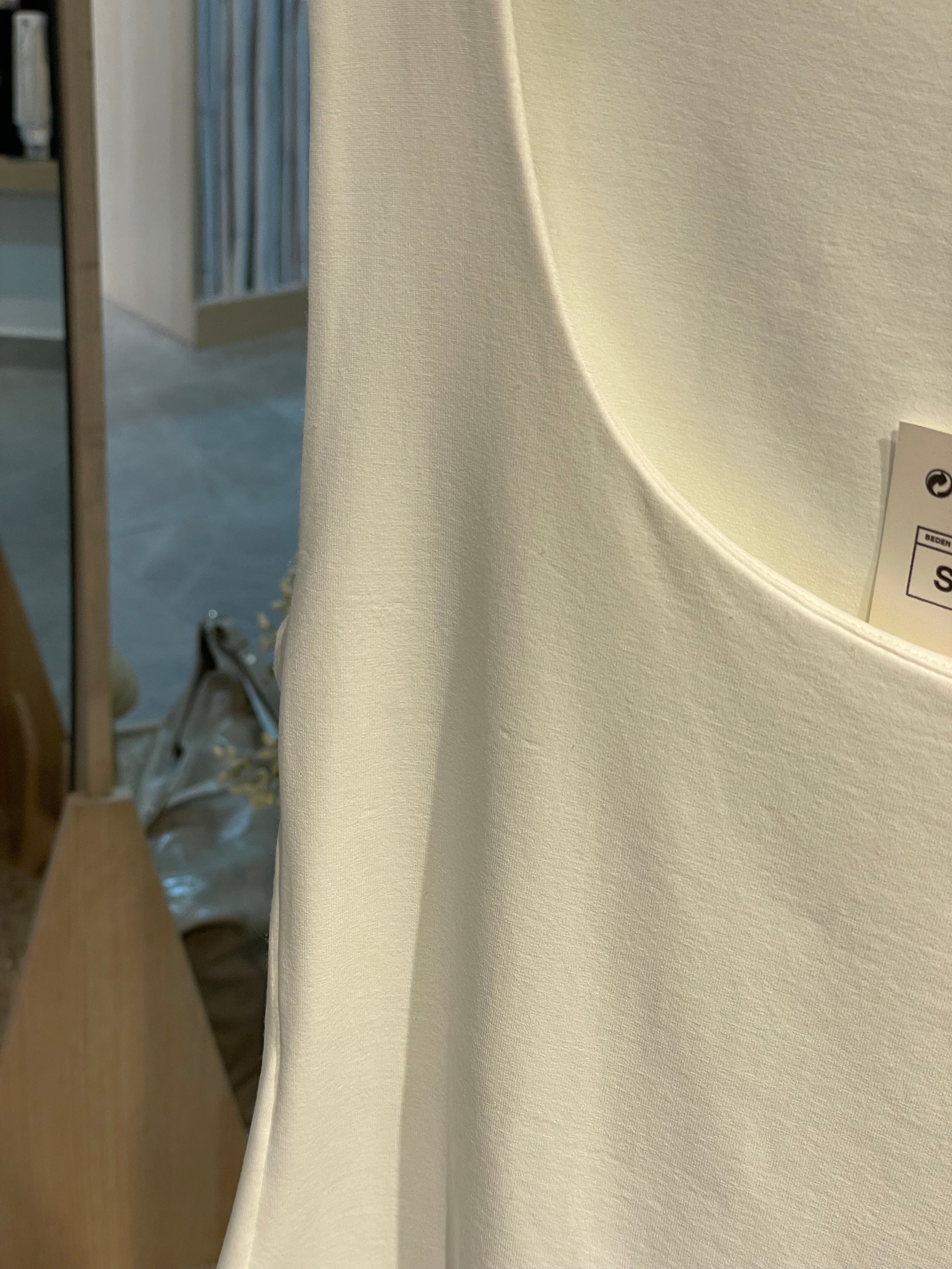 Dlvn Beyaz Premium Kumaş Atlet