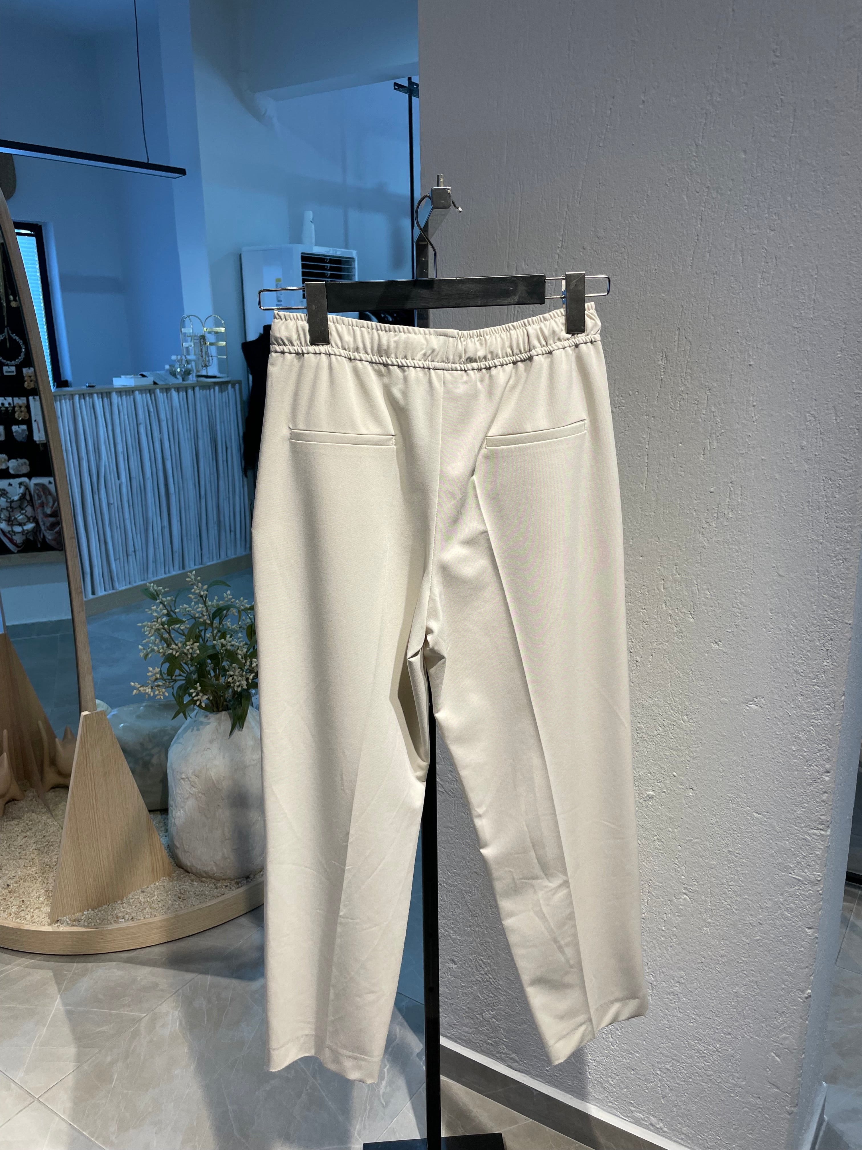 Dilvin Fitilli Bej Pantolon