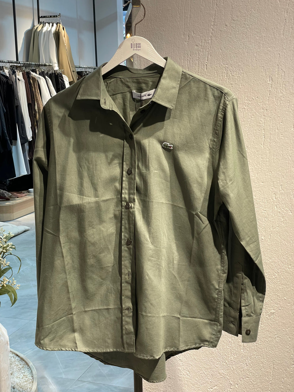 Markalı Rahat Kesim Gömlek