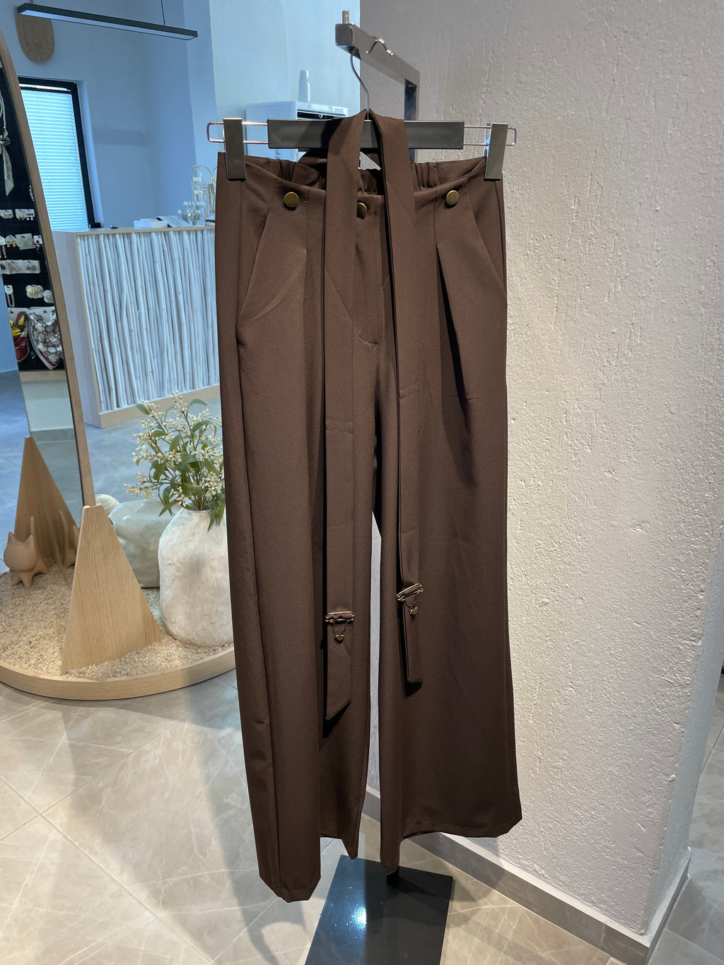 Acı Kahve Salopet Pantolon