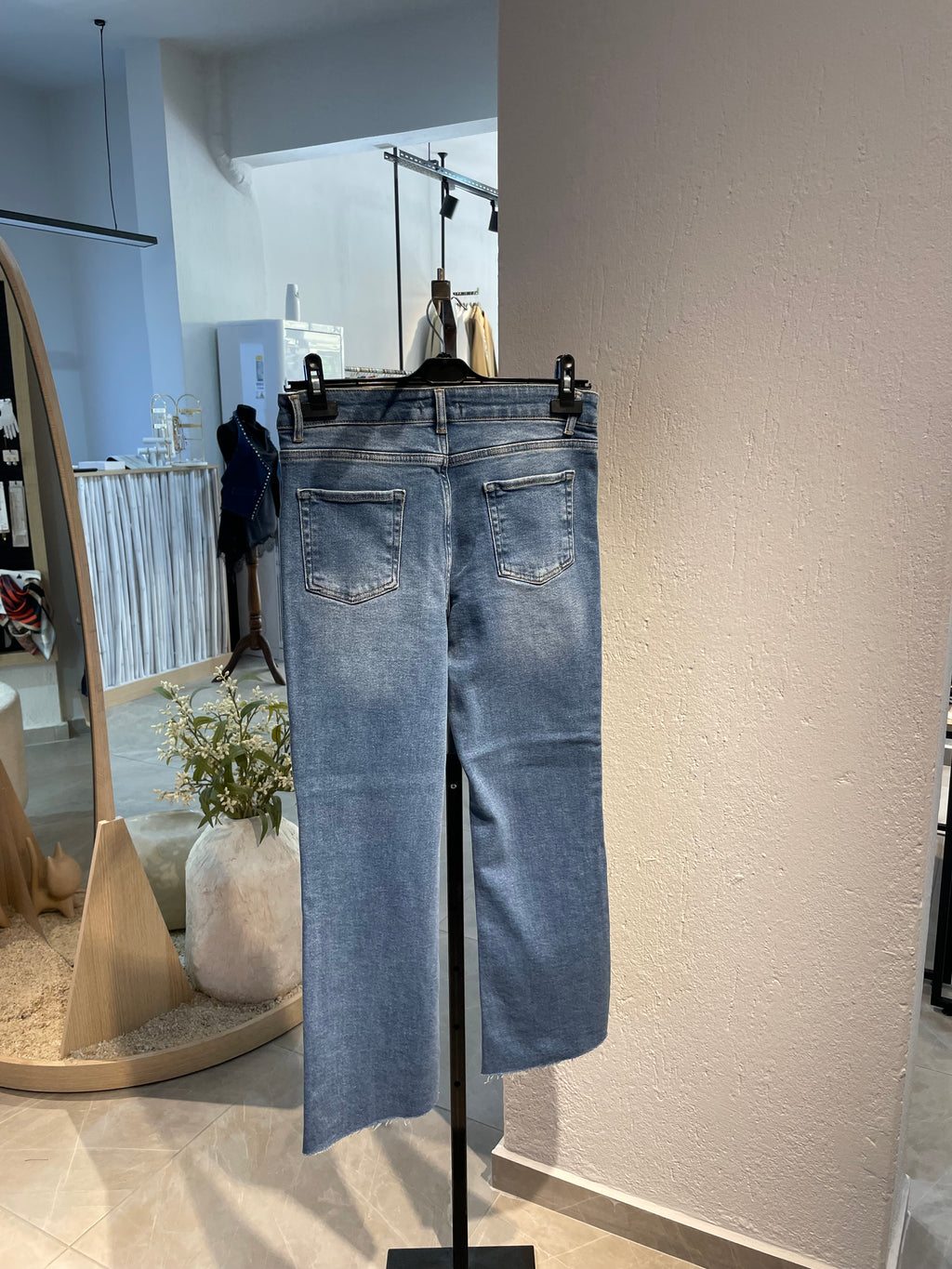 Düz Kesim Denim Jean