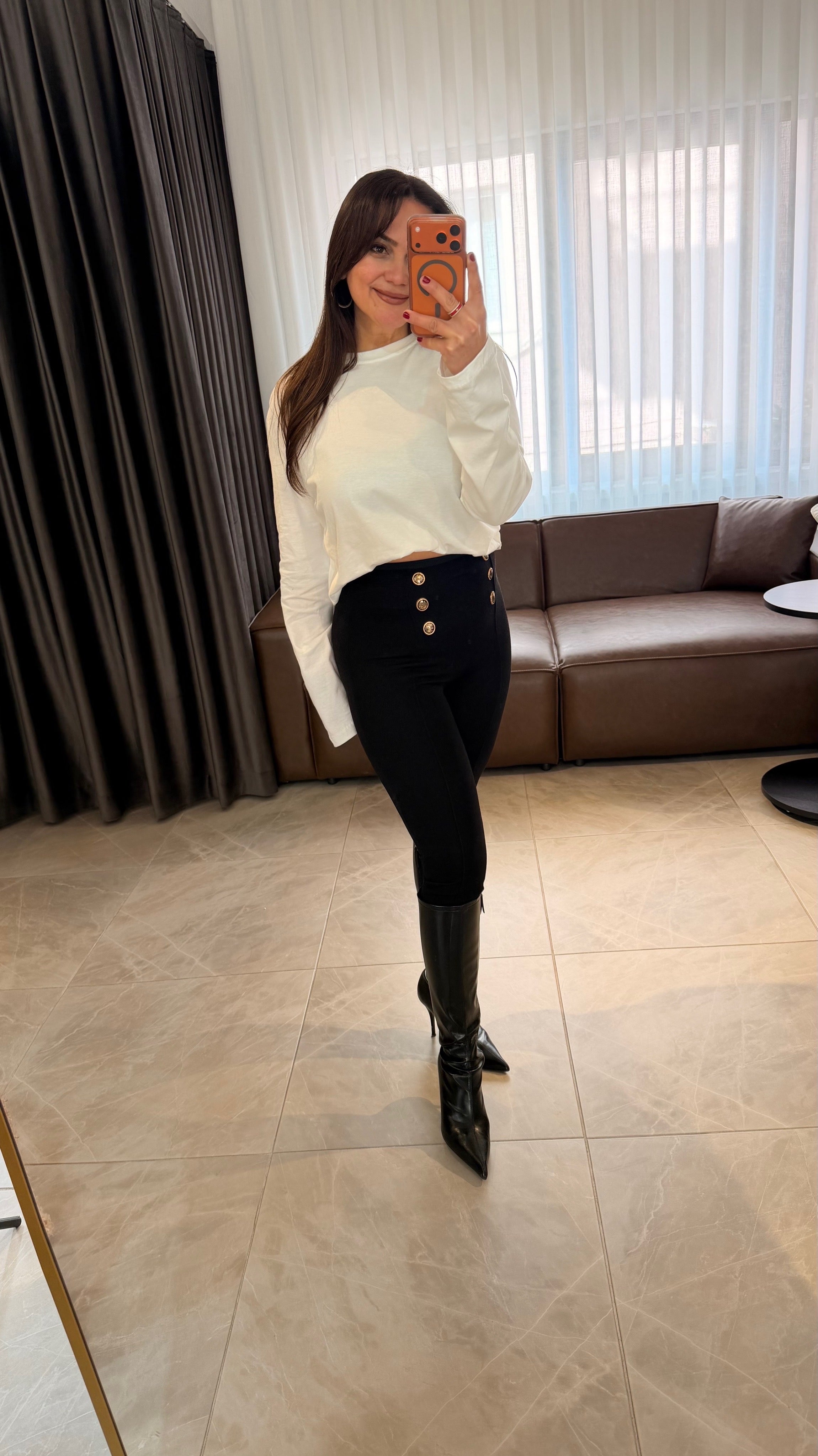 Basic Uzun Kol Oversize Body