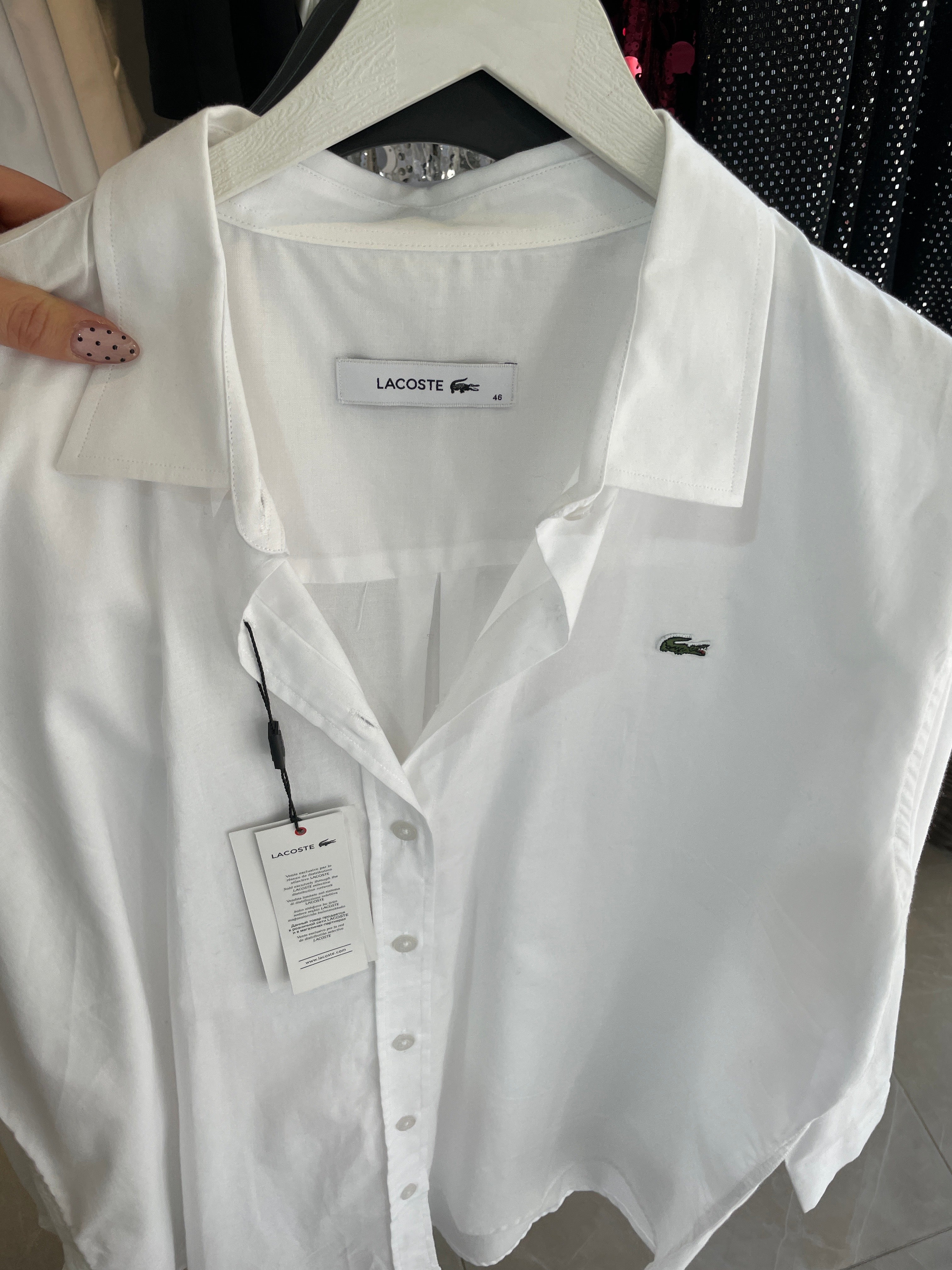 Lcst Logo Detay Marka Oversize Kesim Gömlek