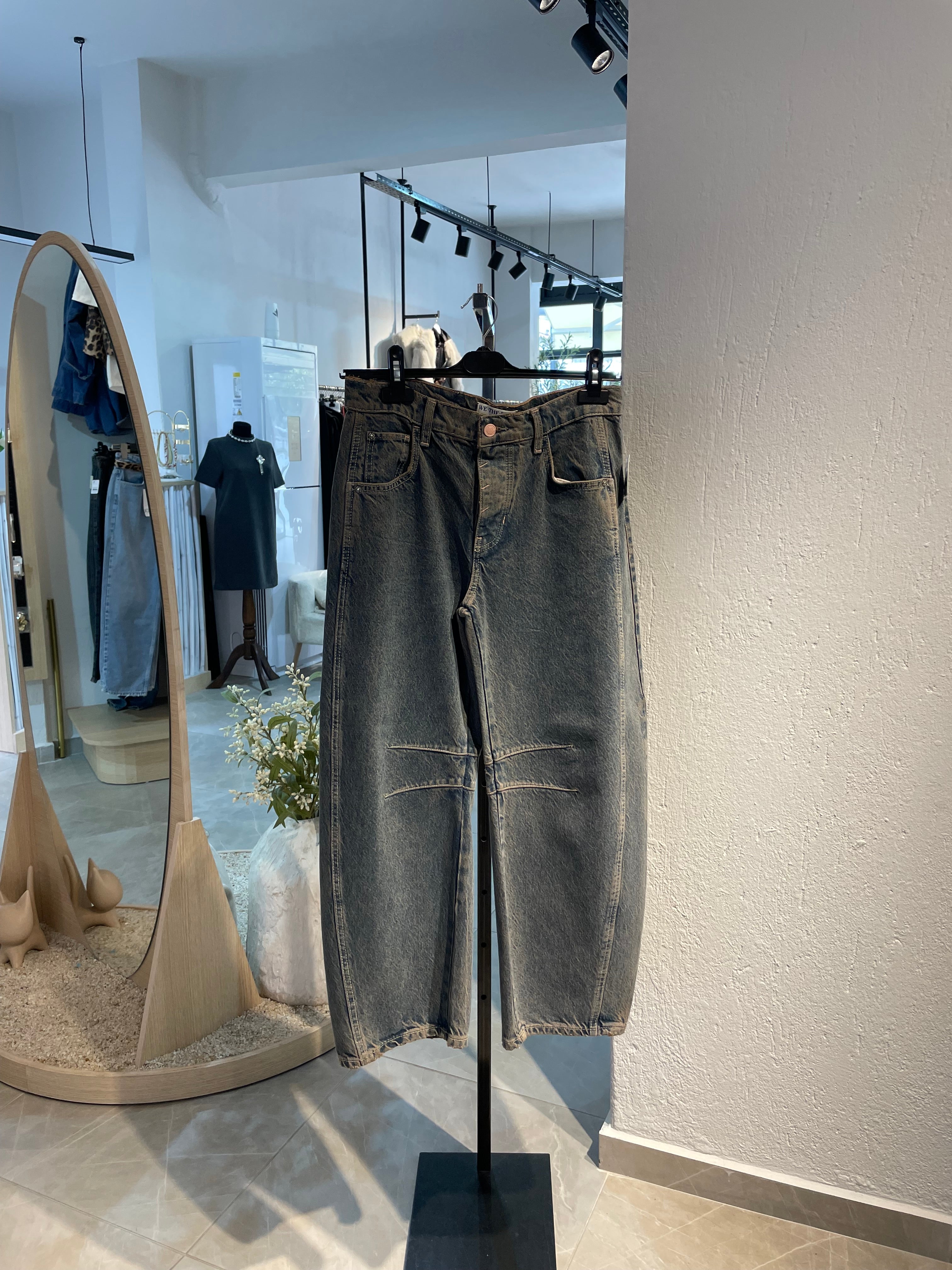 Marka Eskitmeli Balon Kesim Pantolon