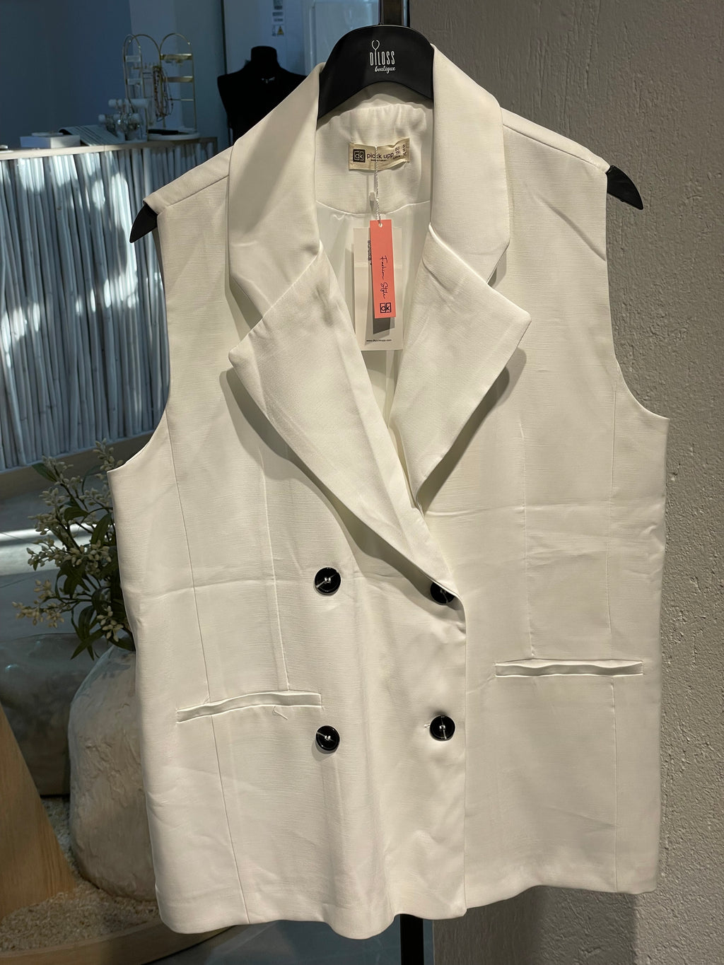 Oversize Alt-Üst Yelekli Takım