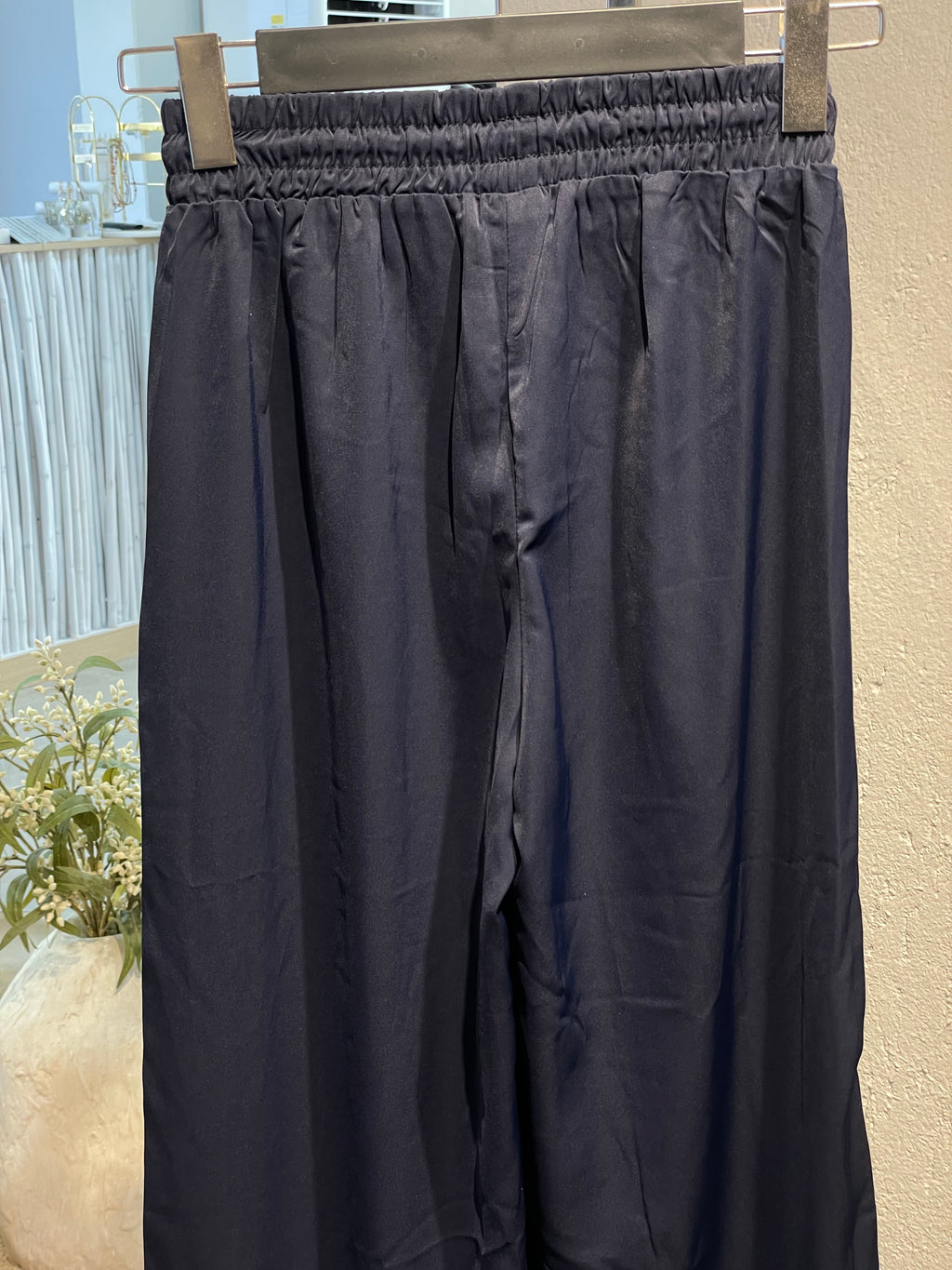 Saten Geniş Paça Pantolon